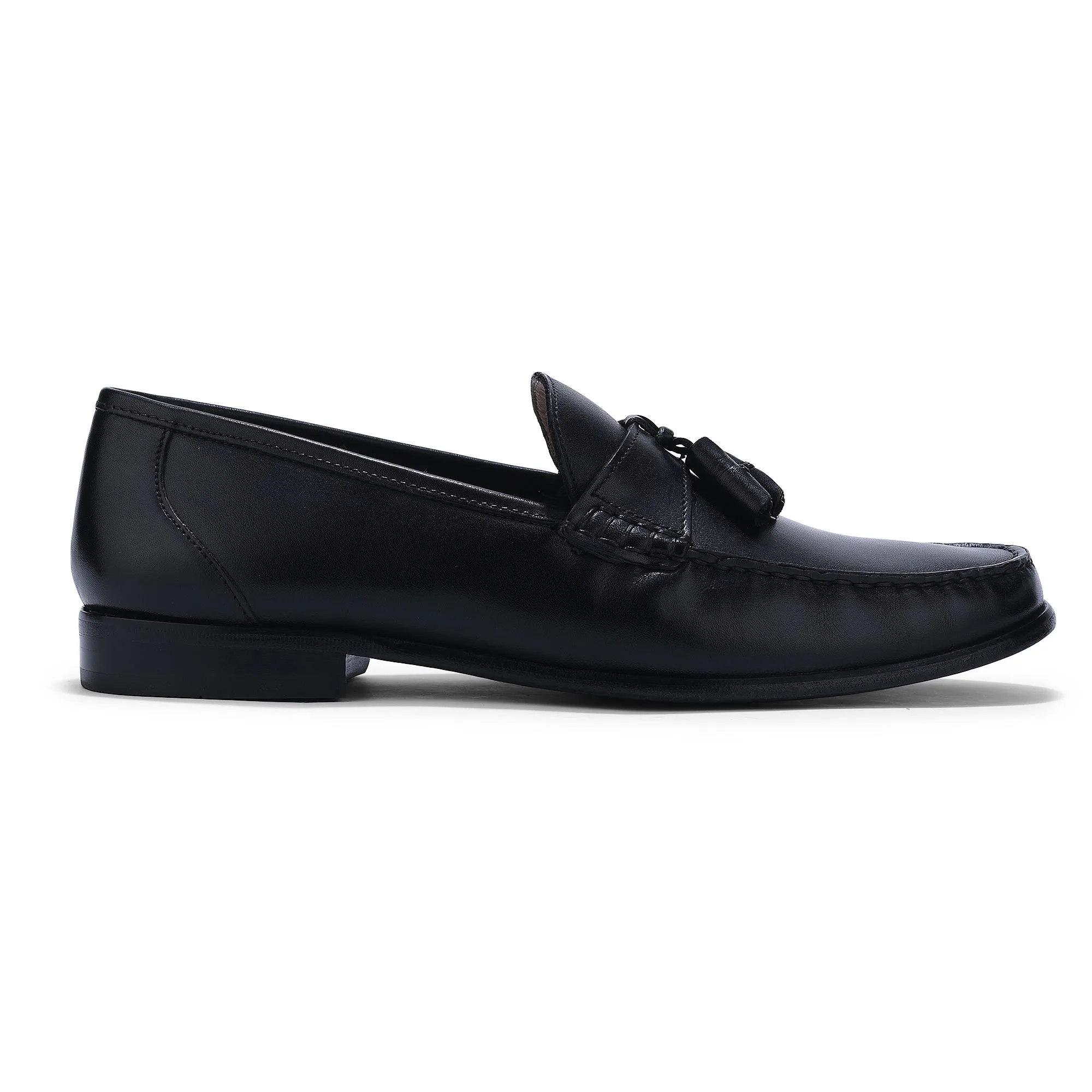BLACK formal slip-on shoes - Thumbnail 1