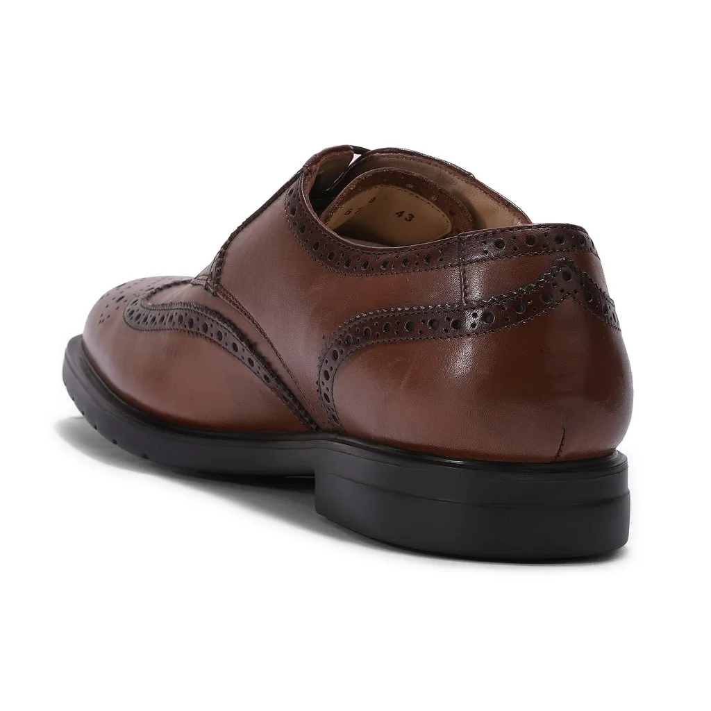 BROWN brogues for men - Thumbnail 5