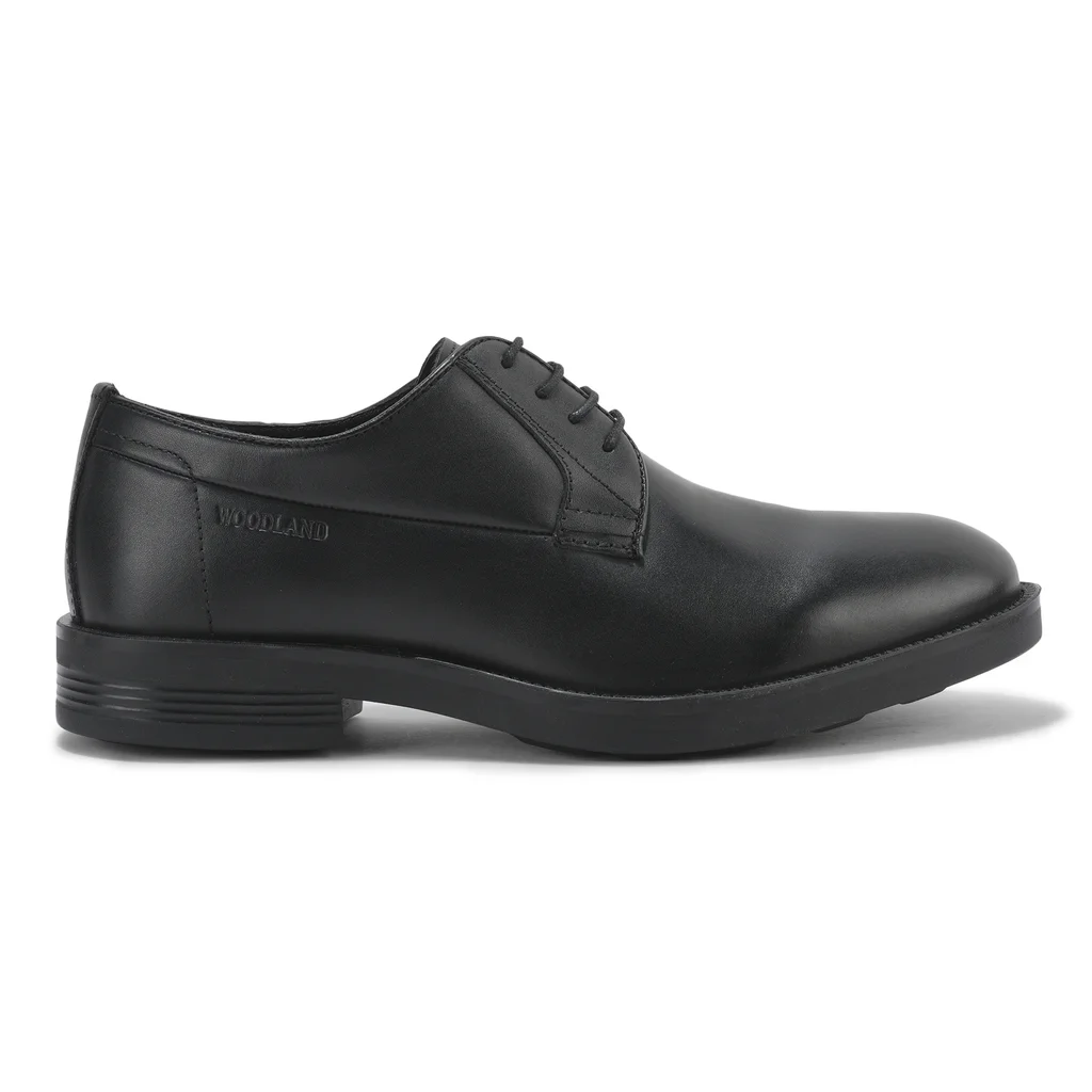 Classic Black Formal Shoes for Men - Thumbnail 1