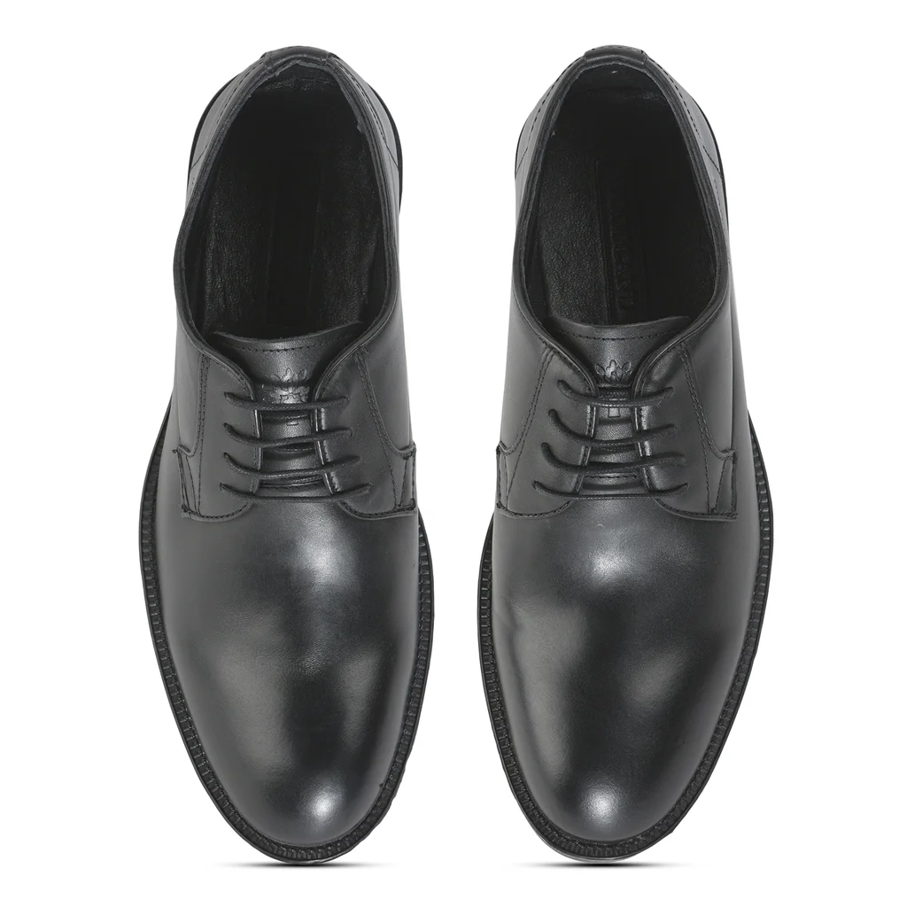 Classic Black Formal Shoes for Men - Thumbnail 3