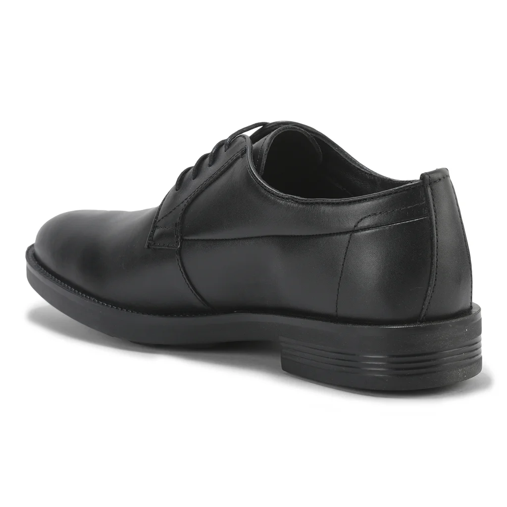Classic Black Formal Shoes for Men - Thumbnail 5