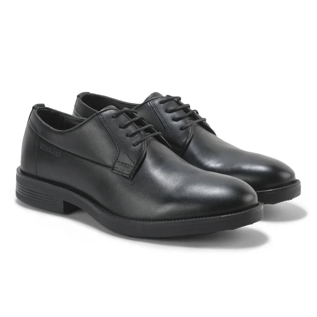 Classic Black Formal Shoes for Men - Thumbnail 6