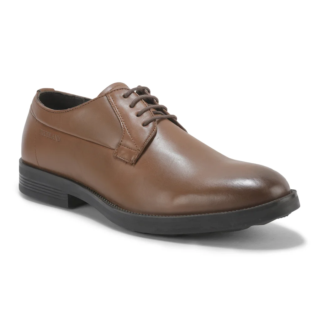 Classic Dark Tan Formal Shoes for Men - Thumbnail 8