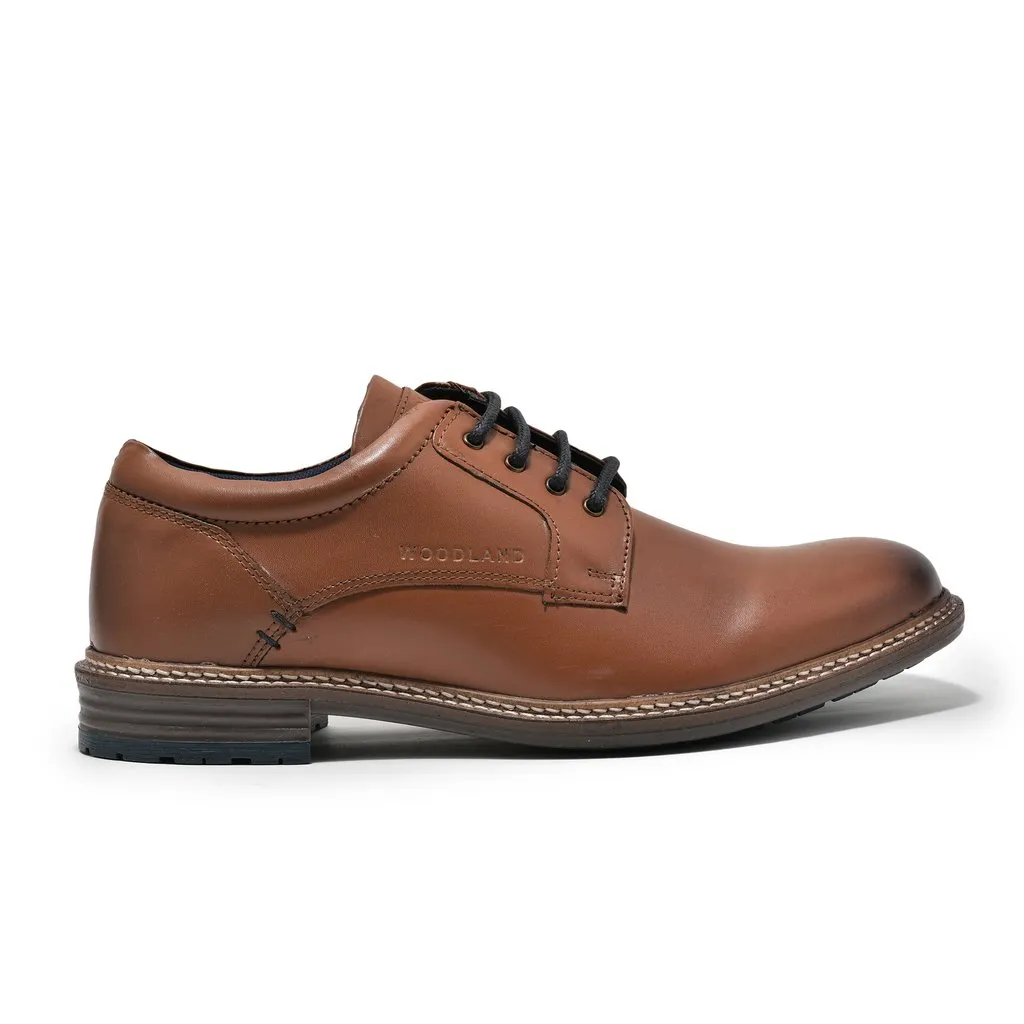 Tan Oxford Shoe for Men - Image 1