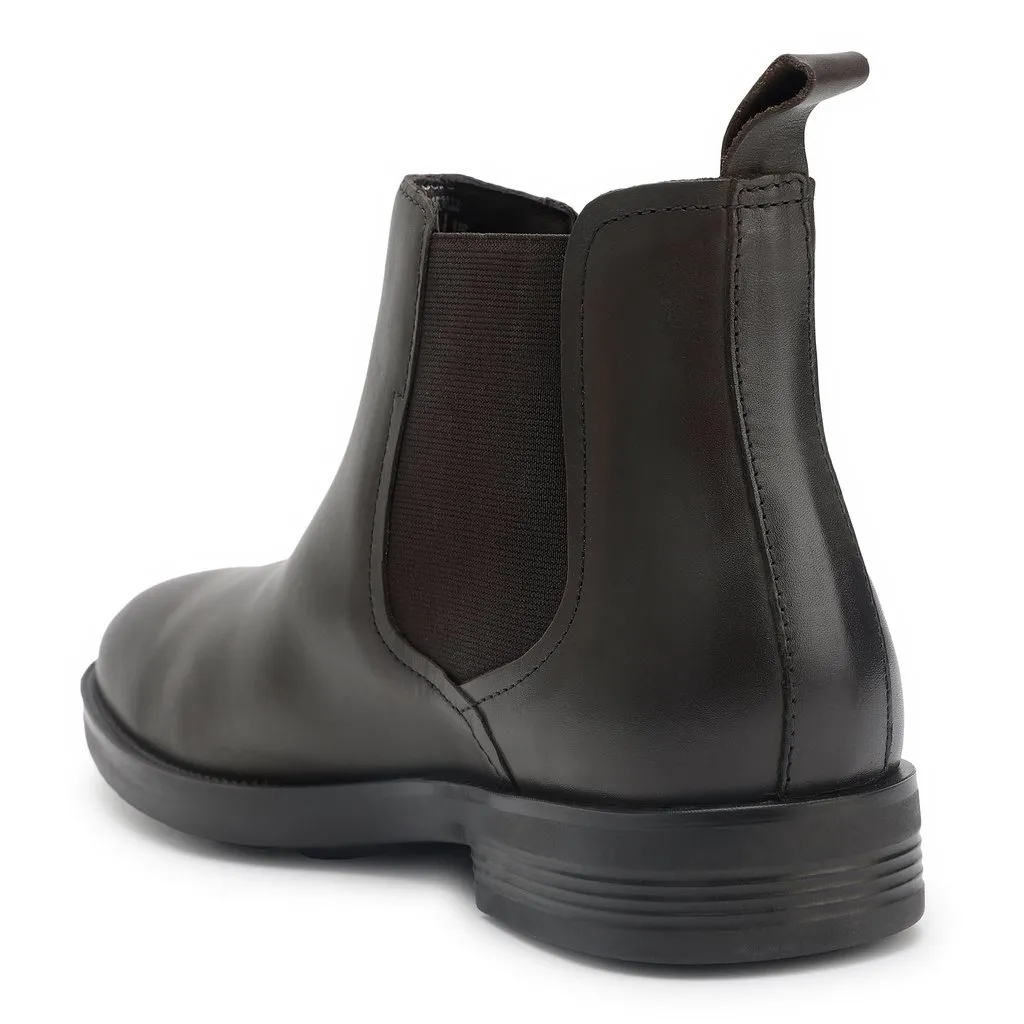 Brown Chelsea Boot for Men - Thumbnail 5