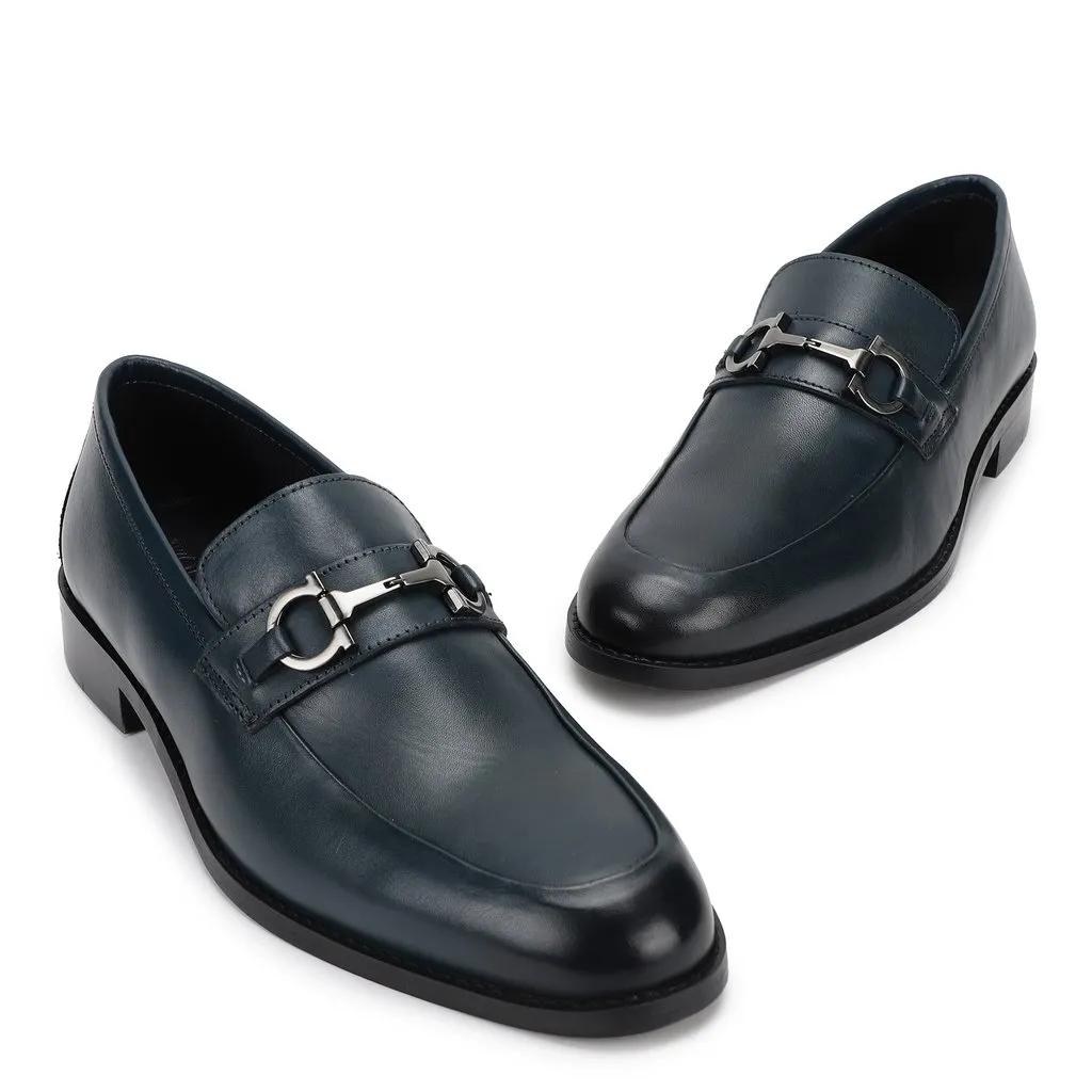 Blue Loafer for Men - Thumbnail 2