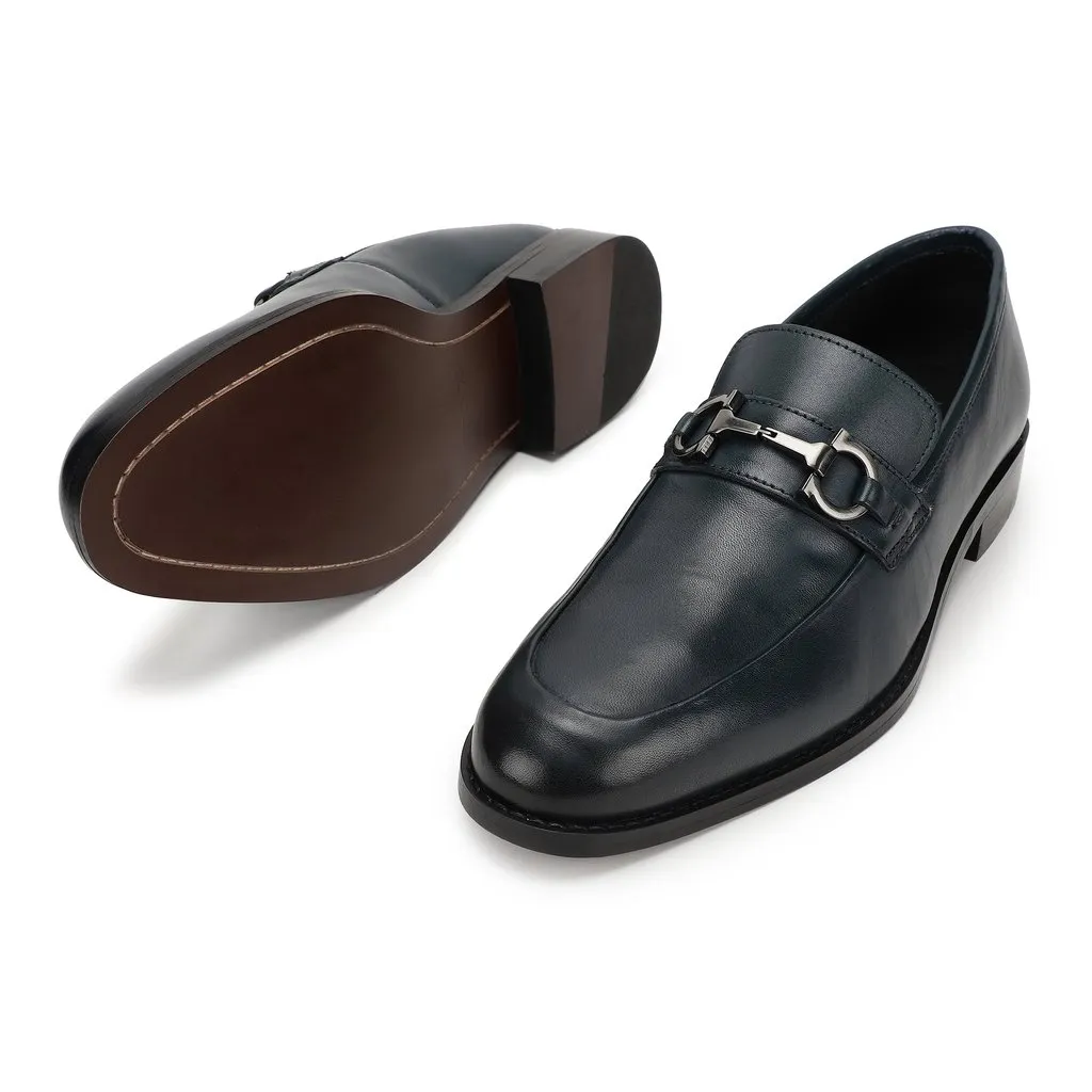 Blue Loafer for Men - Thumbnail 3