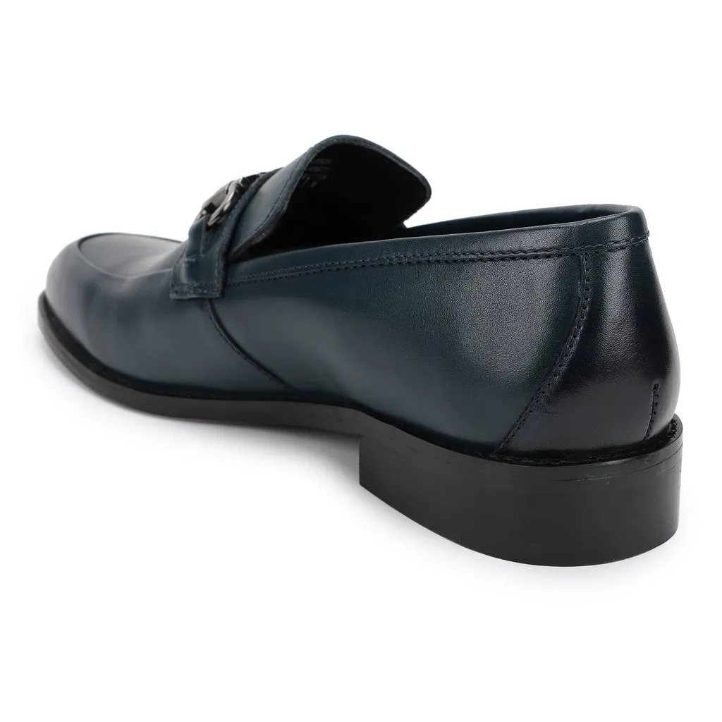 Blue Loafer for Men - Thumbnail 5