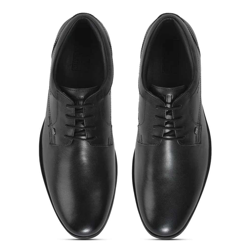 Woodland Men’s Sophisticated Black Lace-Up Formal Shoes - Thumbnail 3