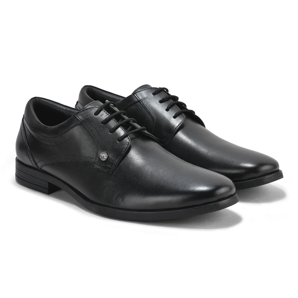 Woodland Men’s Sophisticated Black Lace-Up Formal Shoes - Thumbnail 6