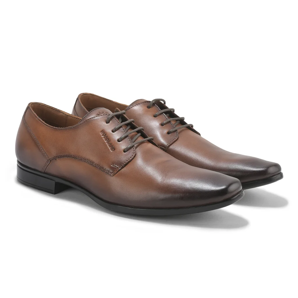 Formal Tan Oxford Shoes for Men - Thumbnail 6
