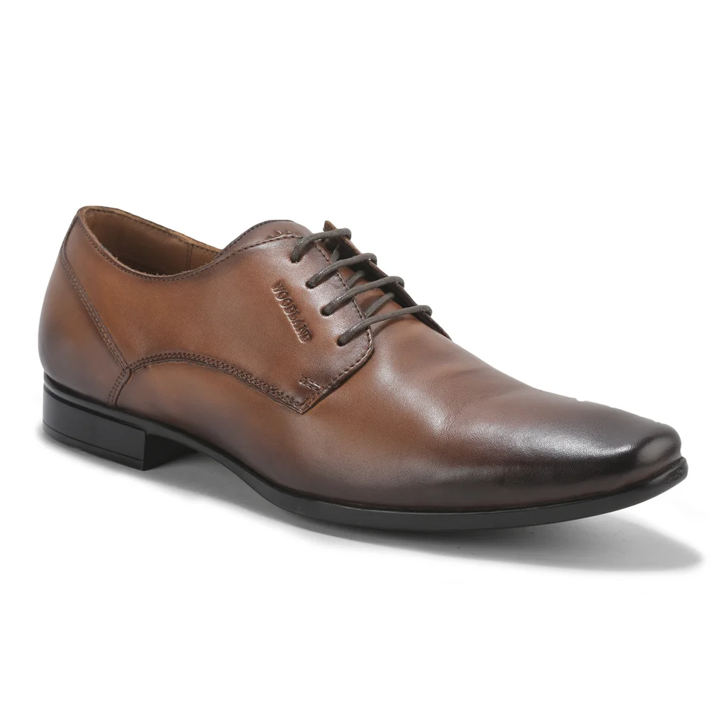 Formal Tan Oxford Shoes for Men - Thumbnail 8