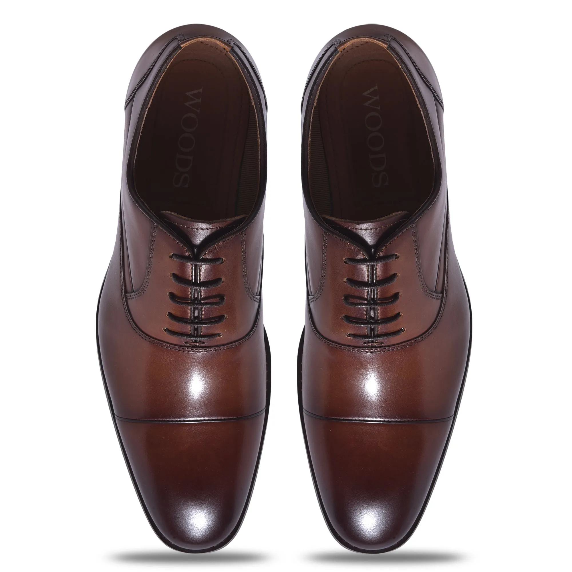 Tan formal shoes for men - Thumbnail 3