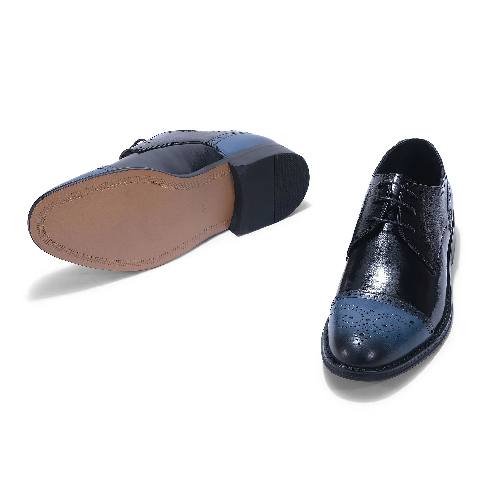 Woods Blue Oxford shoes for men - Thumbnail 4