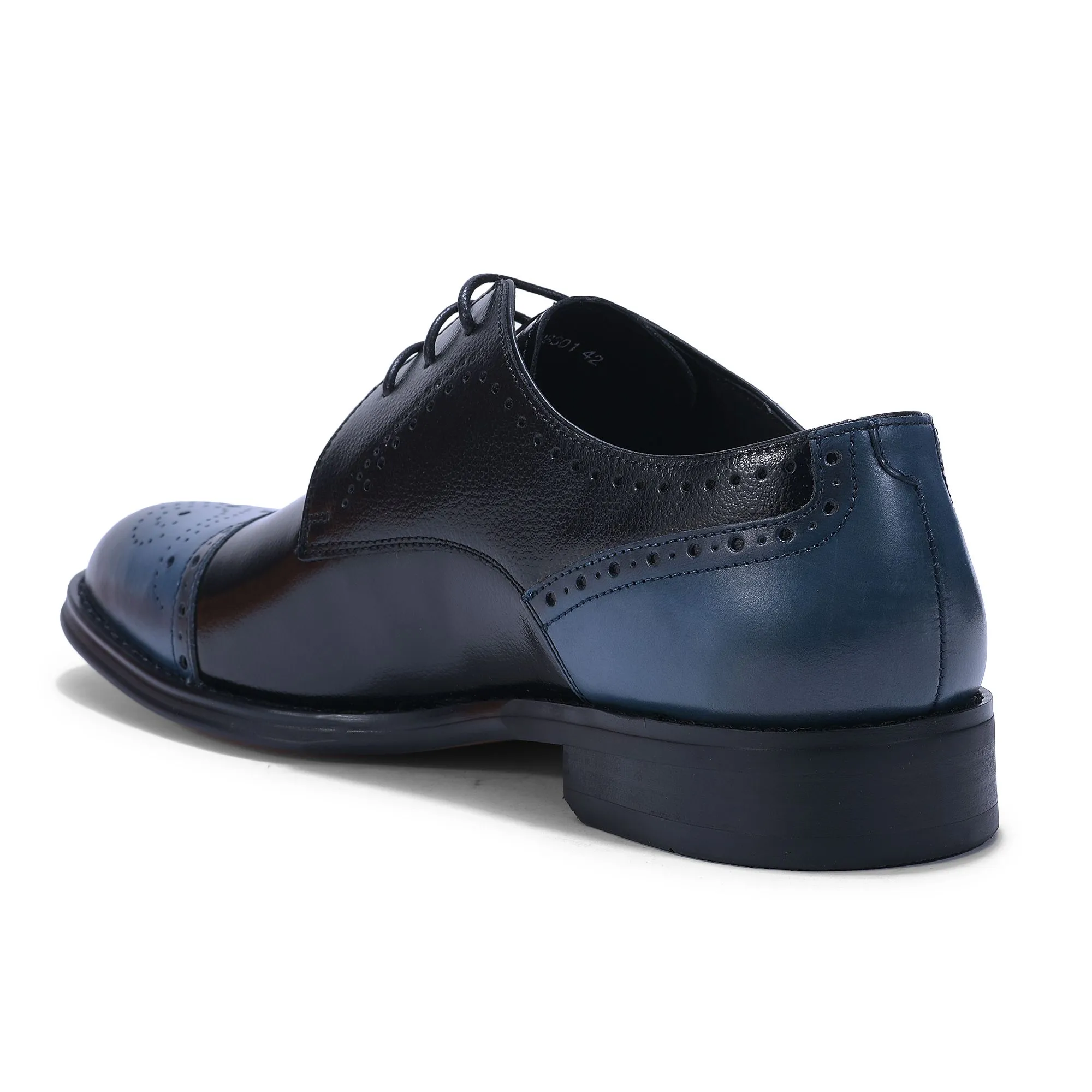 Woods Blue Oxford shoes for men - Thumbnail 5