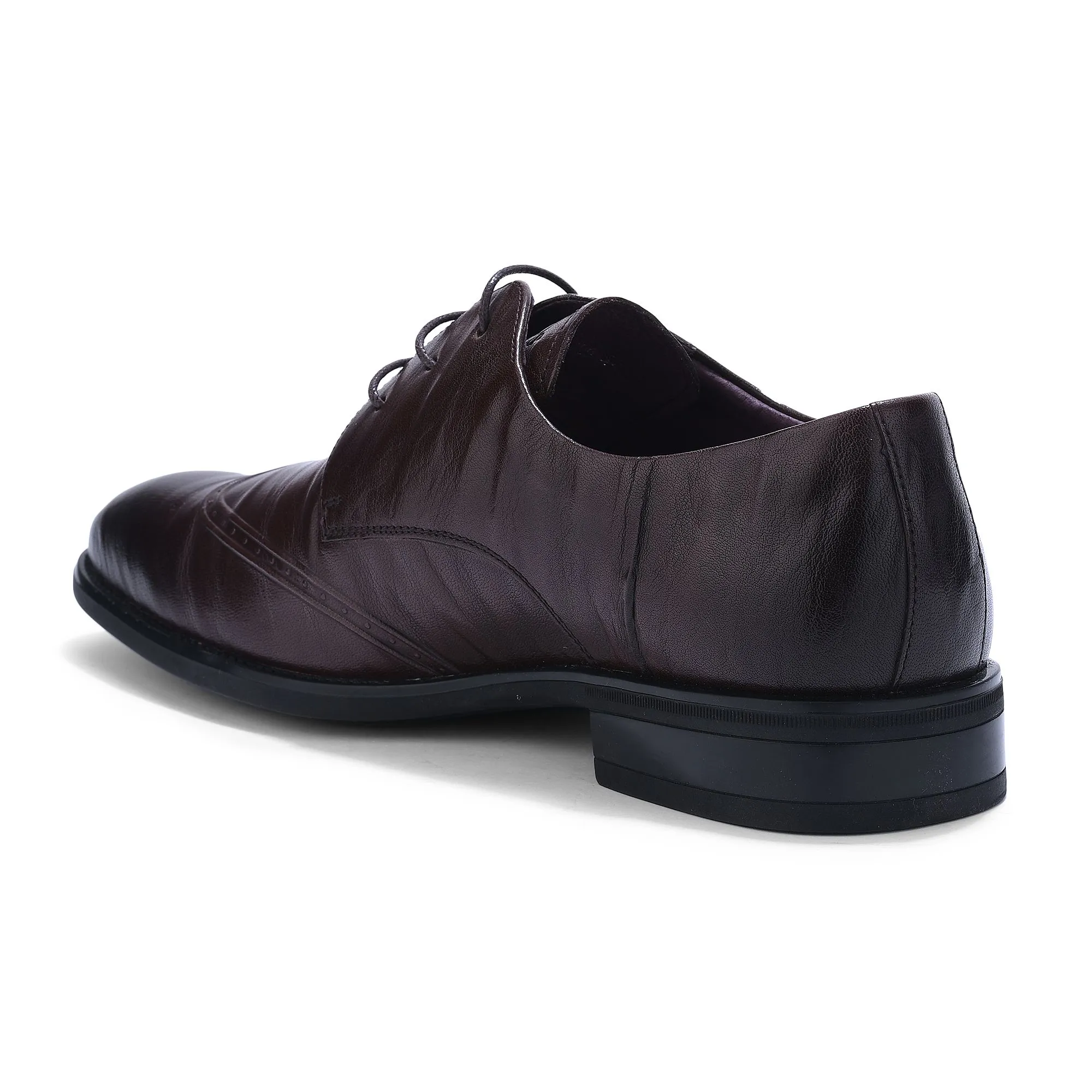 BROWN brogues for men - Thumbnail 5