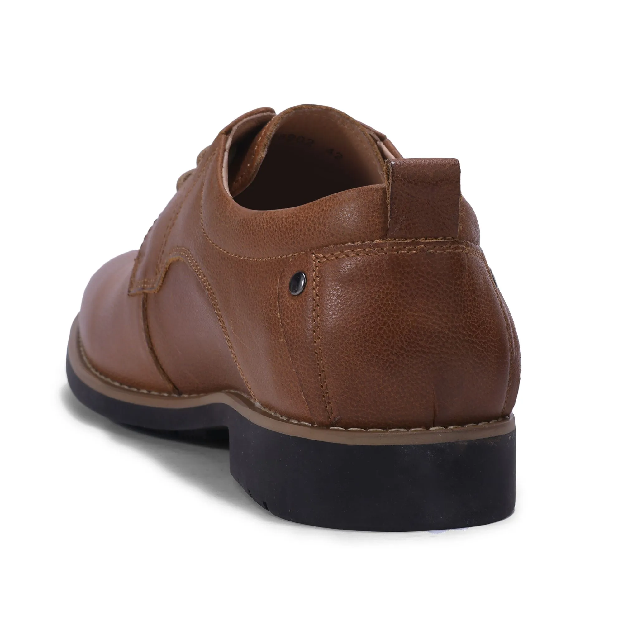 Dark brown formal shoes for men - Thumbnail 5