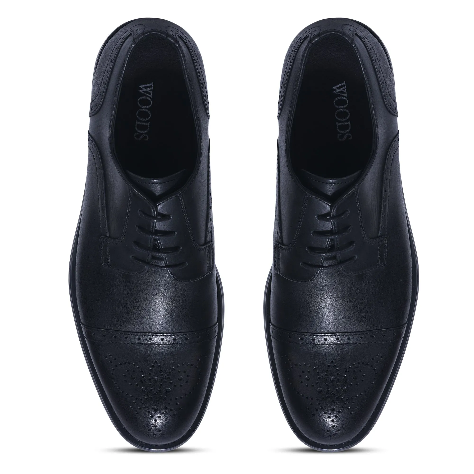 BLACK Oxford shoes for men - Thumbnail 3