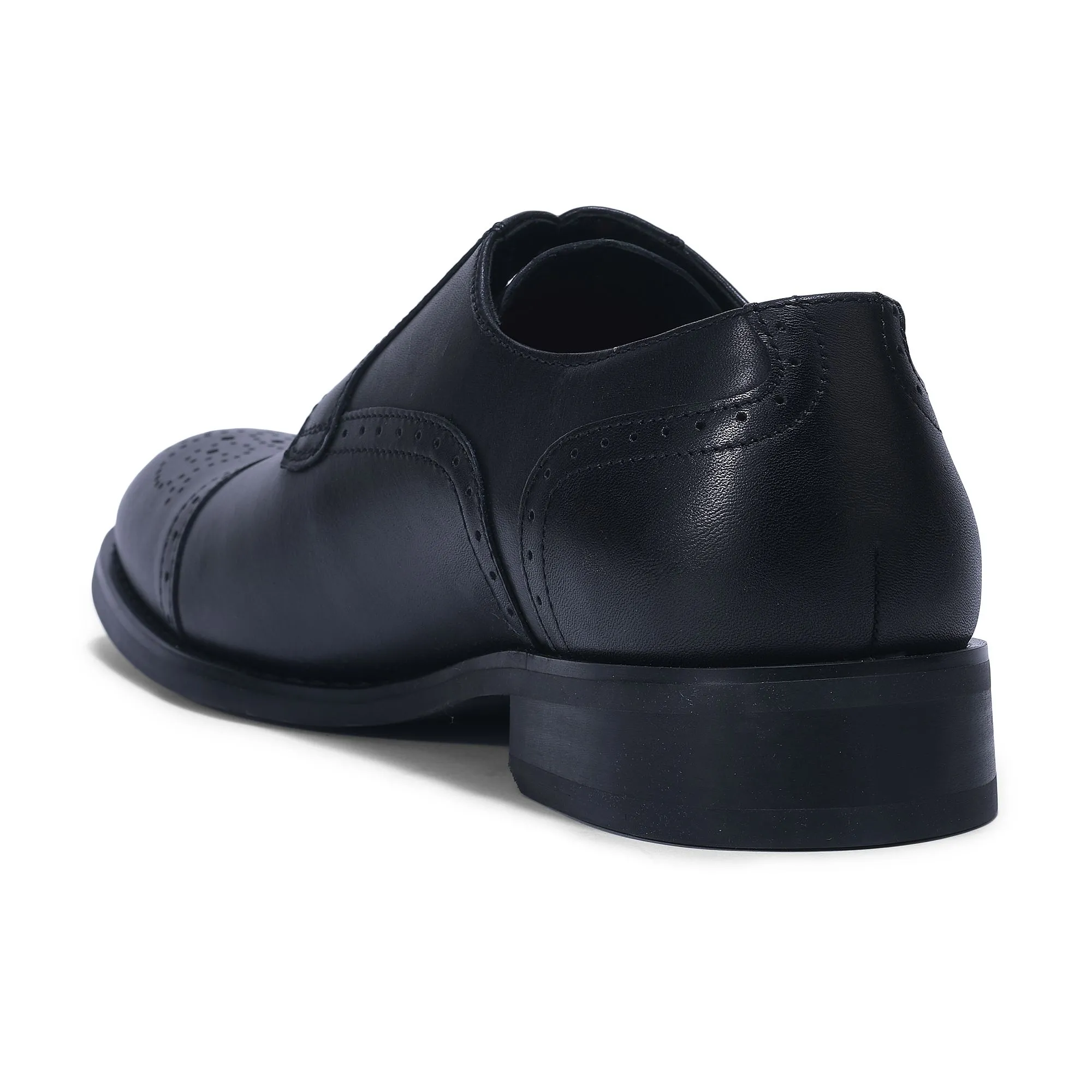 BLACK Oxford shoes for men - Thumbnail 5