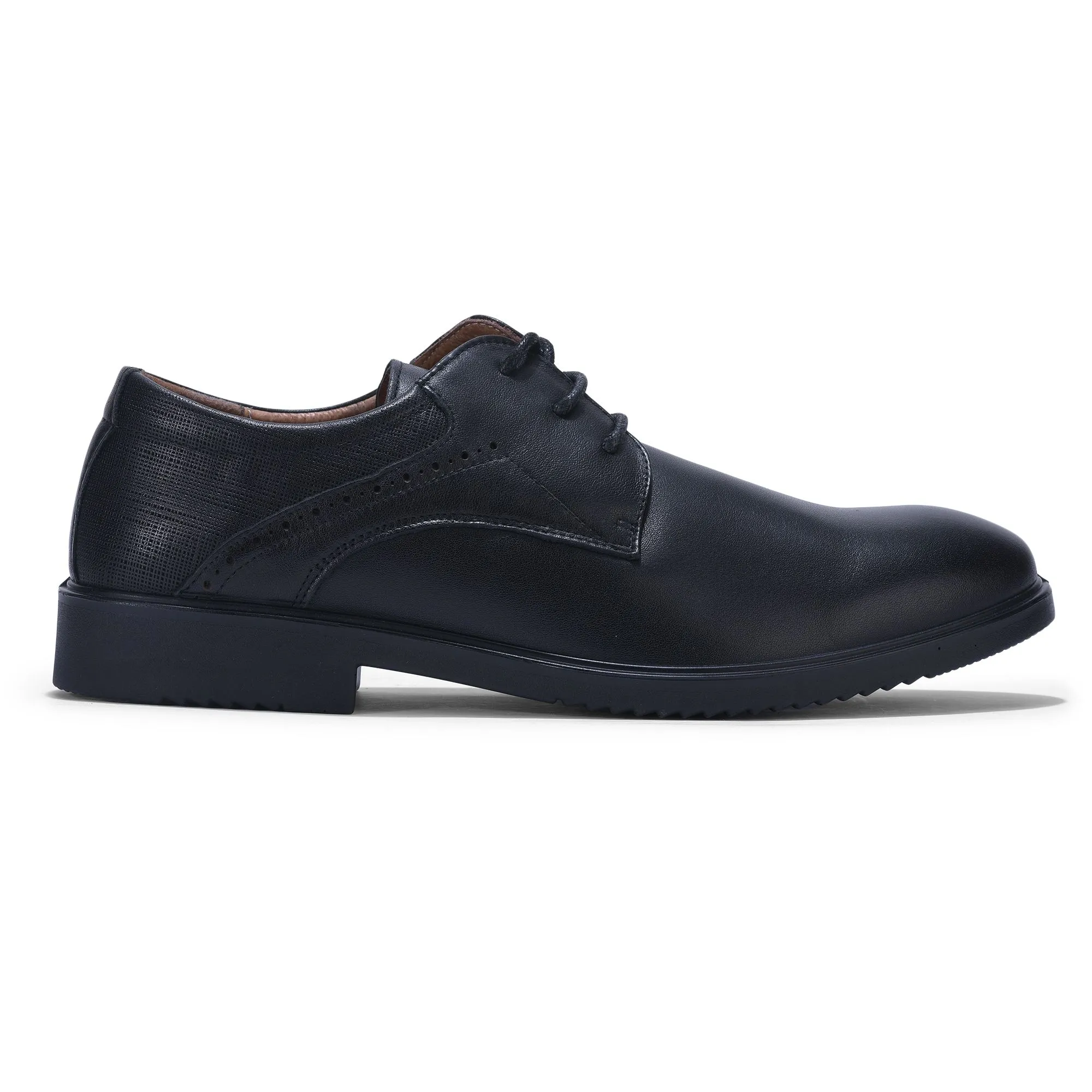 BLACK Derby shoes for men - Image 1