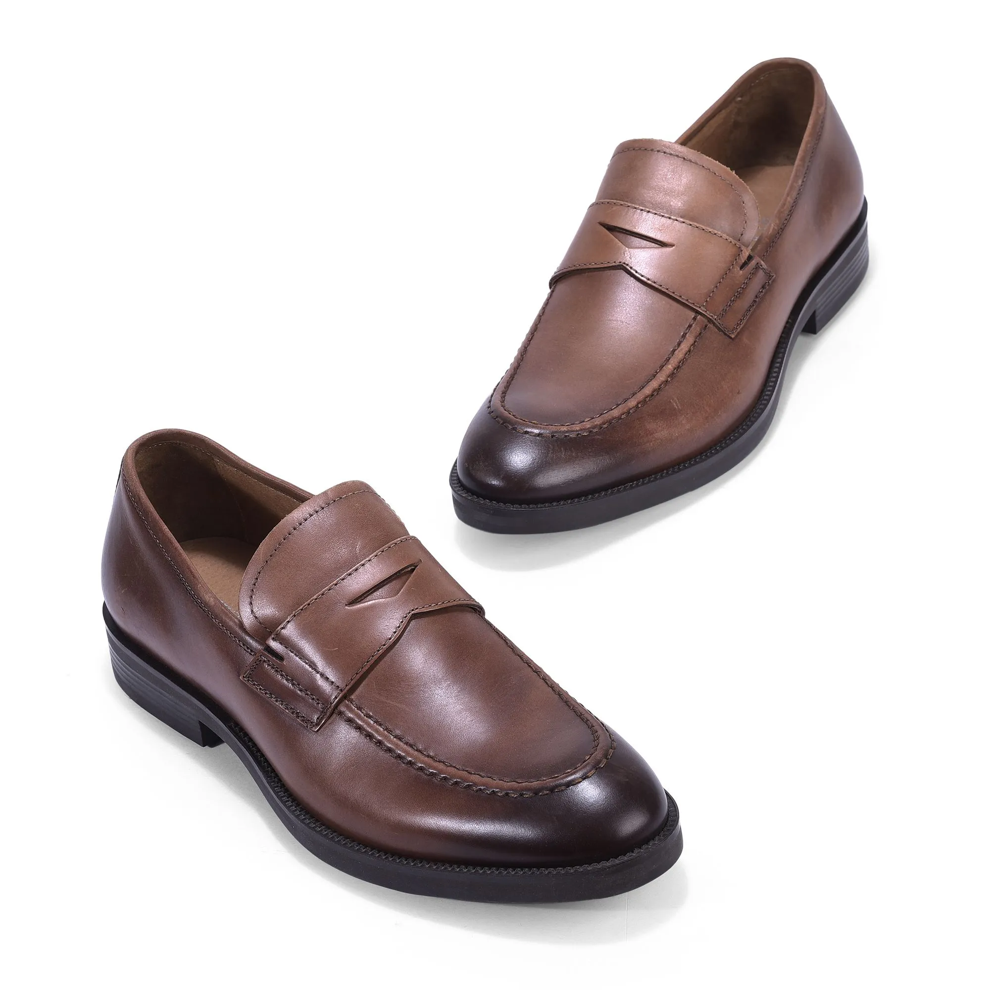 Woods brown formal loafers - Thumbnail 2
