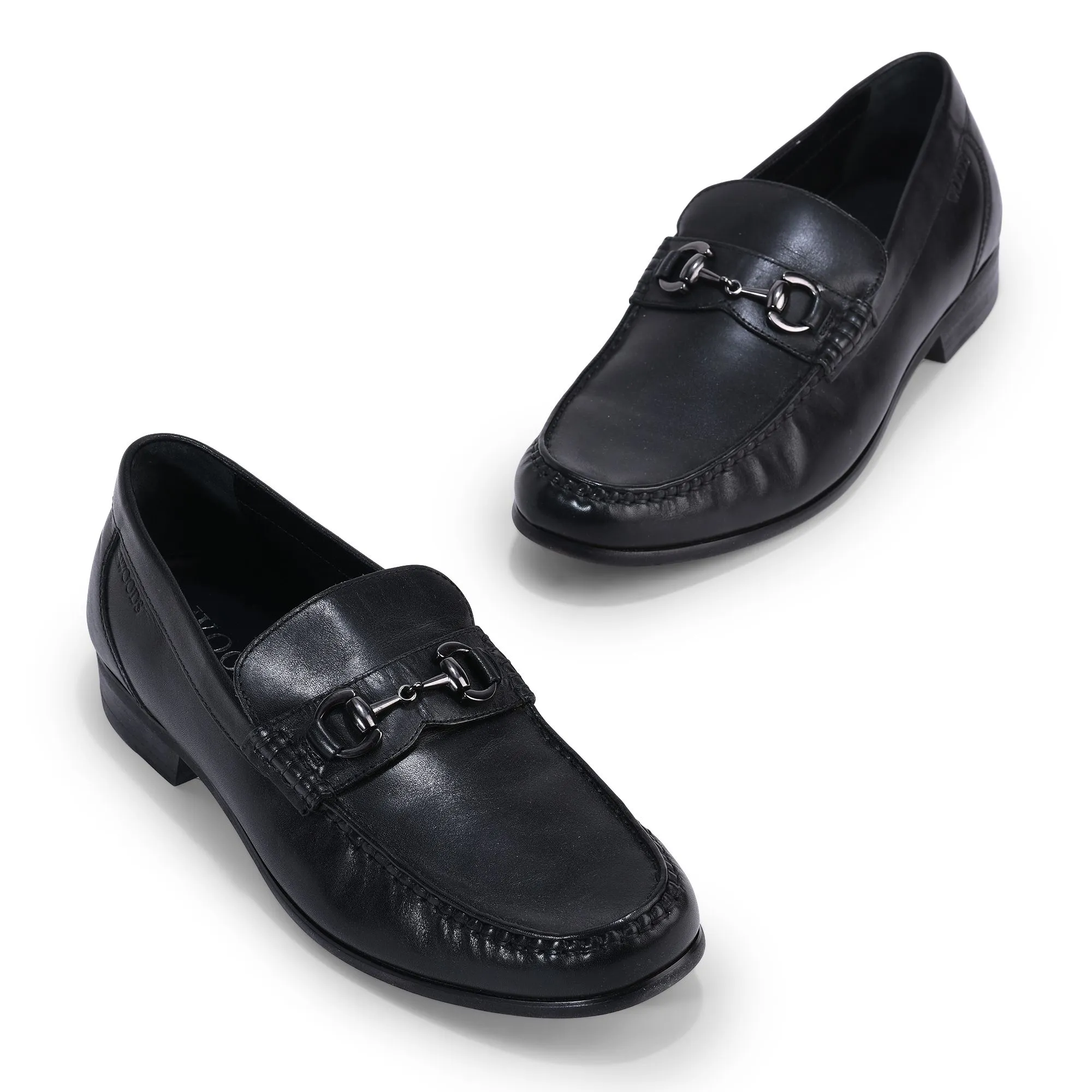 Black loafer for men - Thumbnail 2