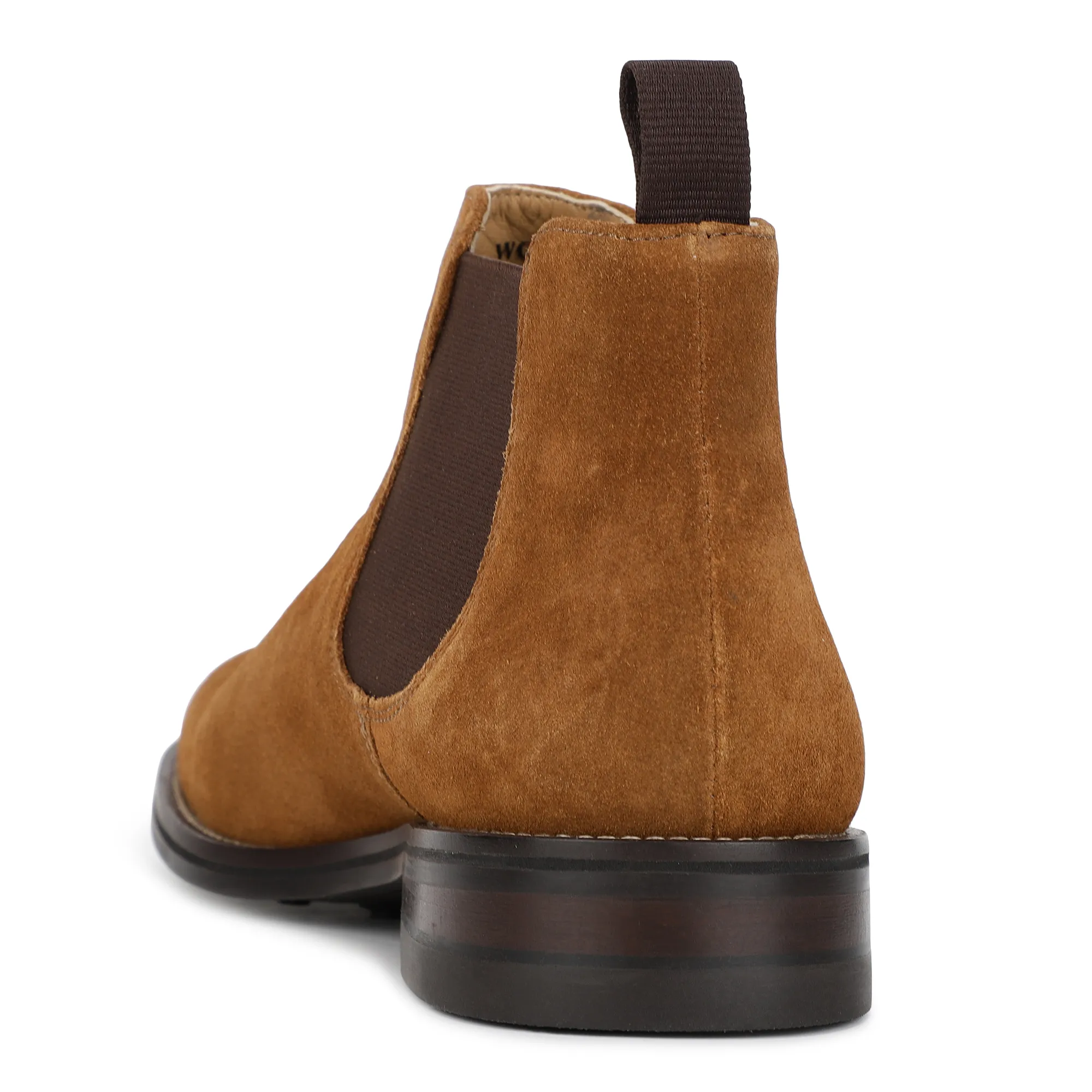 Camel Chelsea Boots for Men - Thumbnail 5