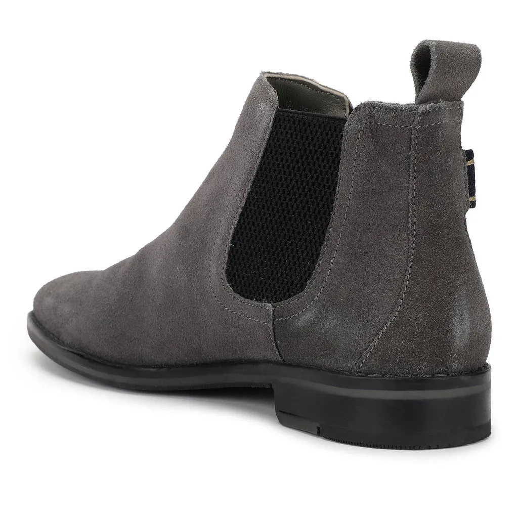 Grey Chelsea Boot for Men - Thumbnail 5