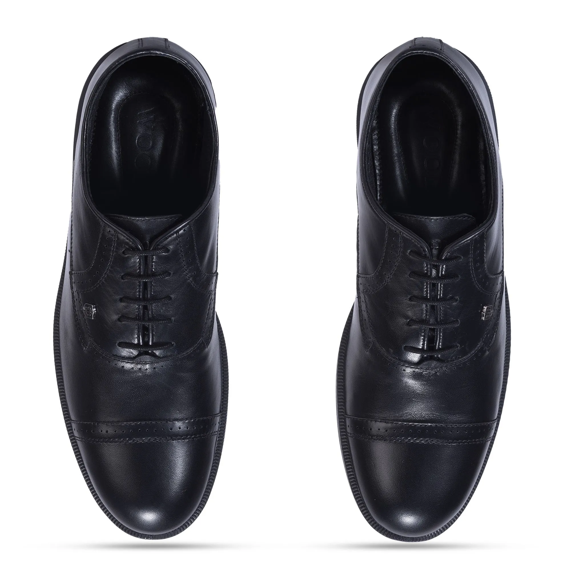 Black formal shoes for men - Thumbnail 3