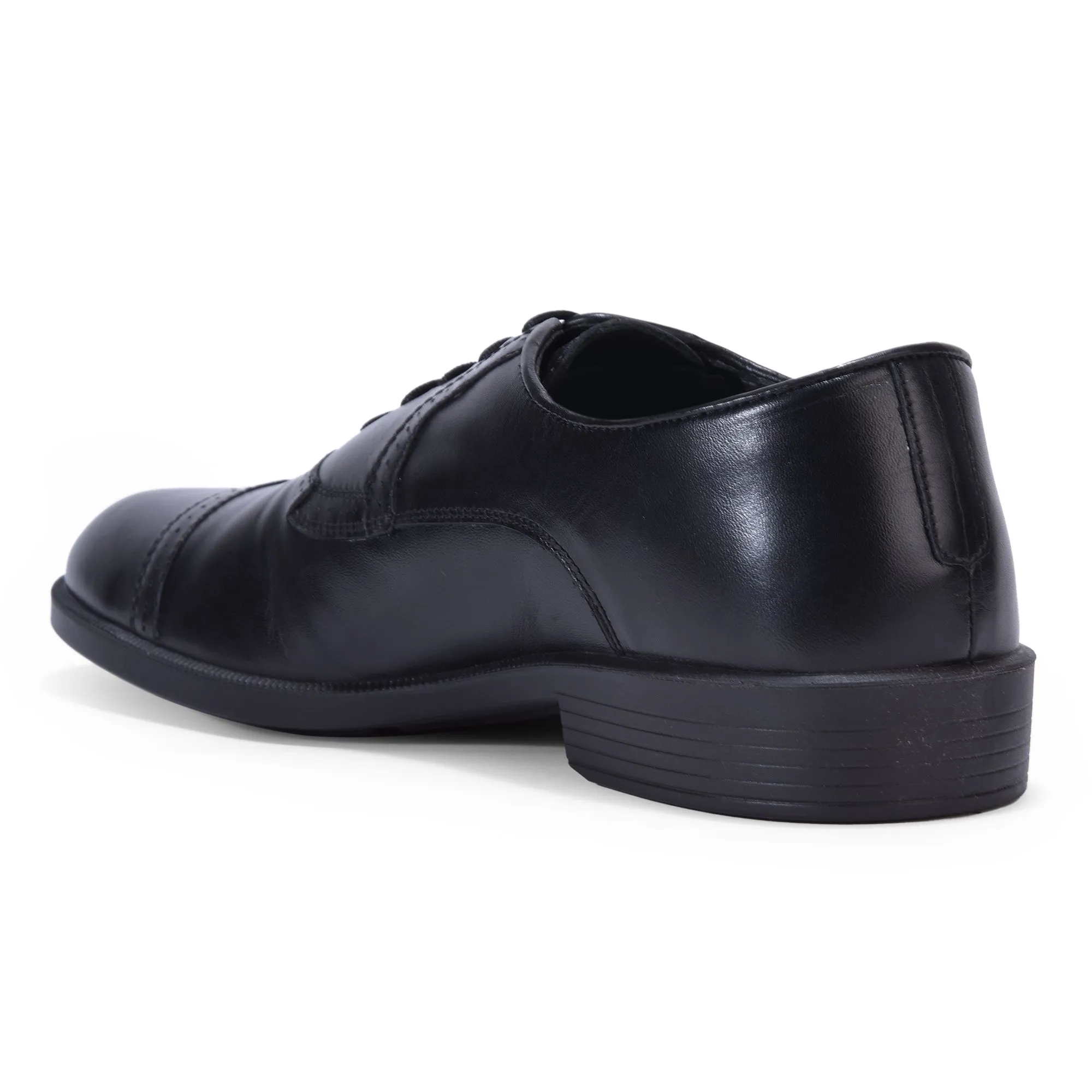 Black formal shoes for men - Thumbnail 5