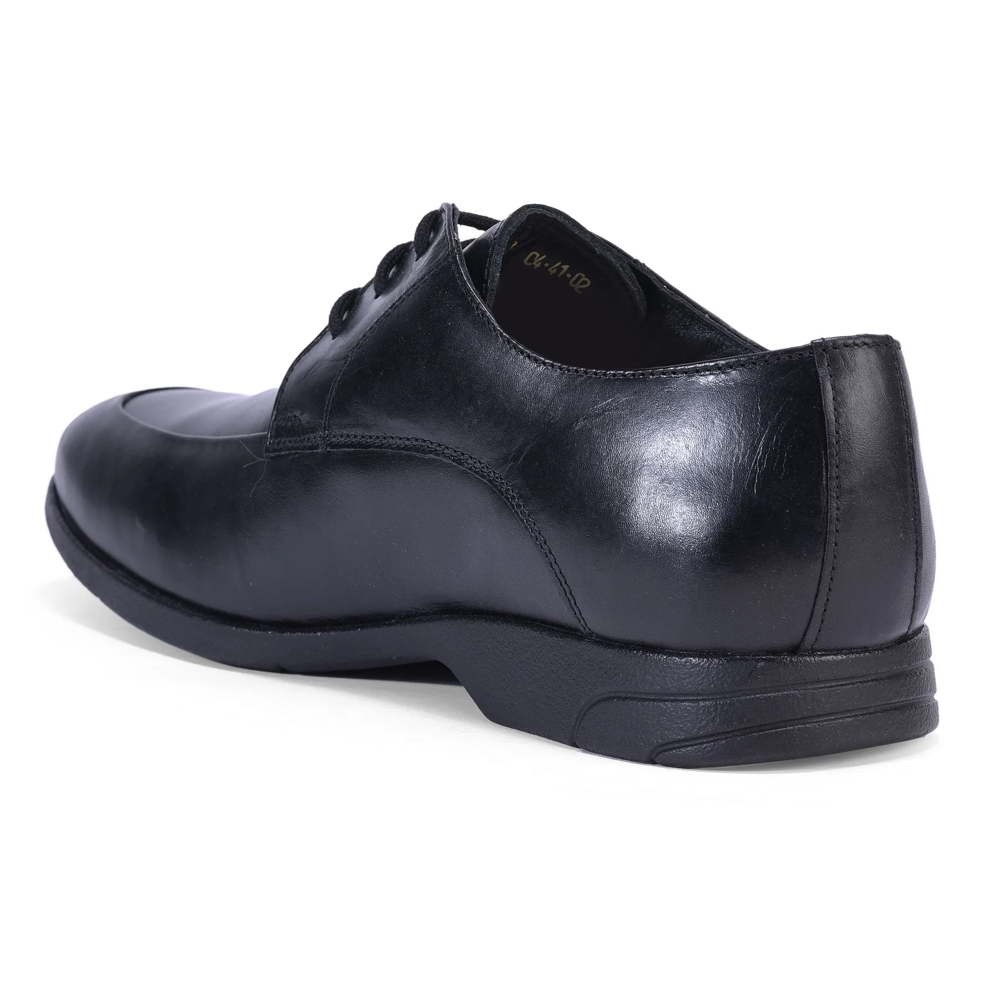 Black formal shoes for men - Thumbnail 5