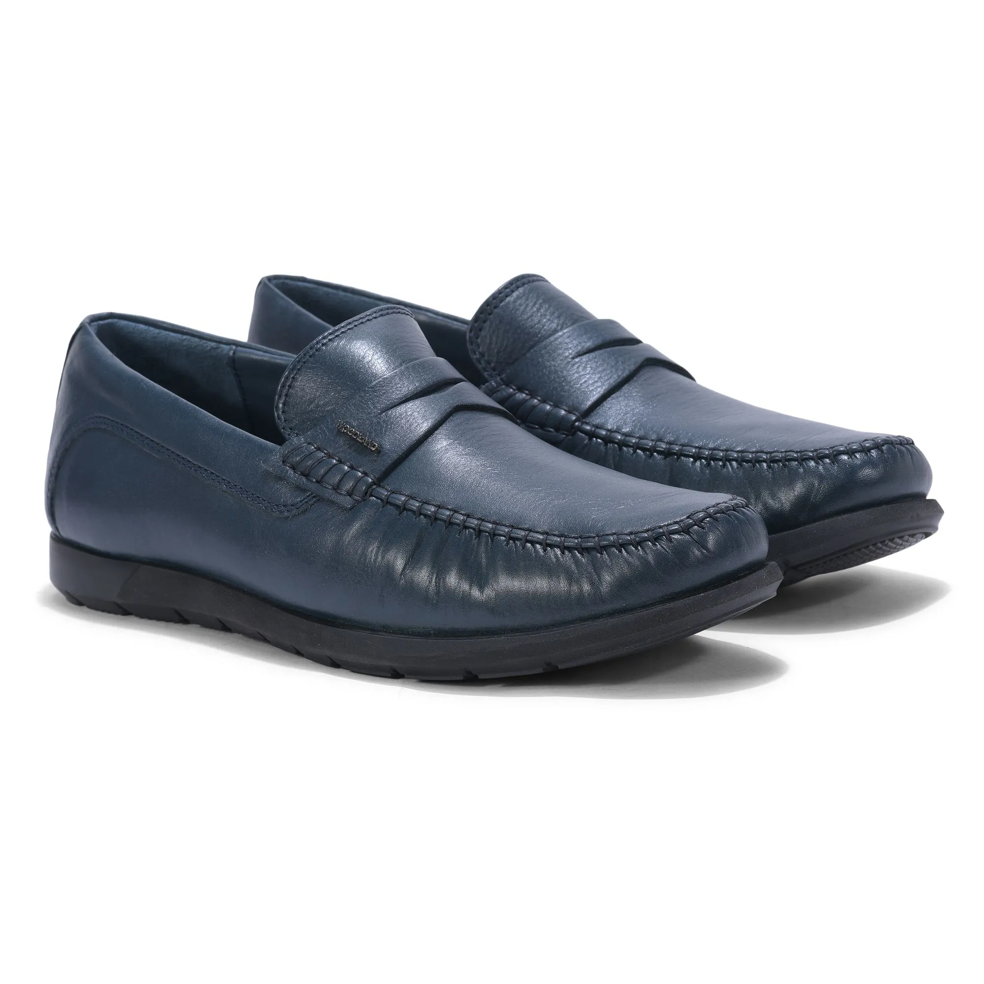 Blue loafer for men - Thumbnail 2