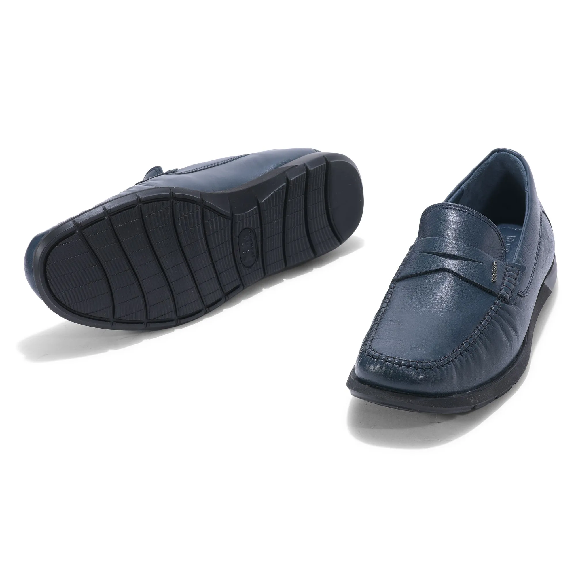 Blue loafer for men - Thumbnail 5