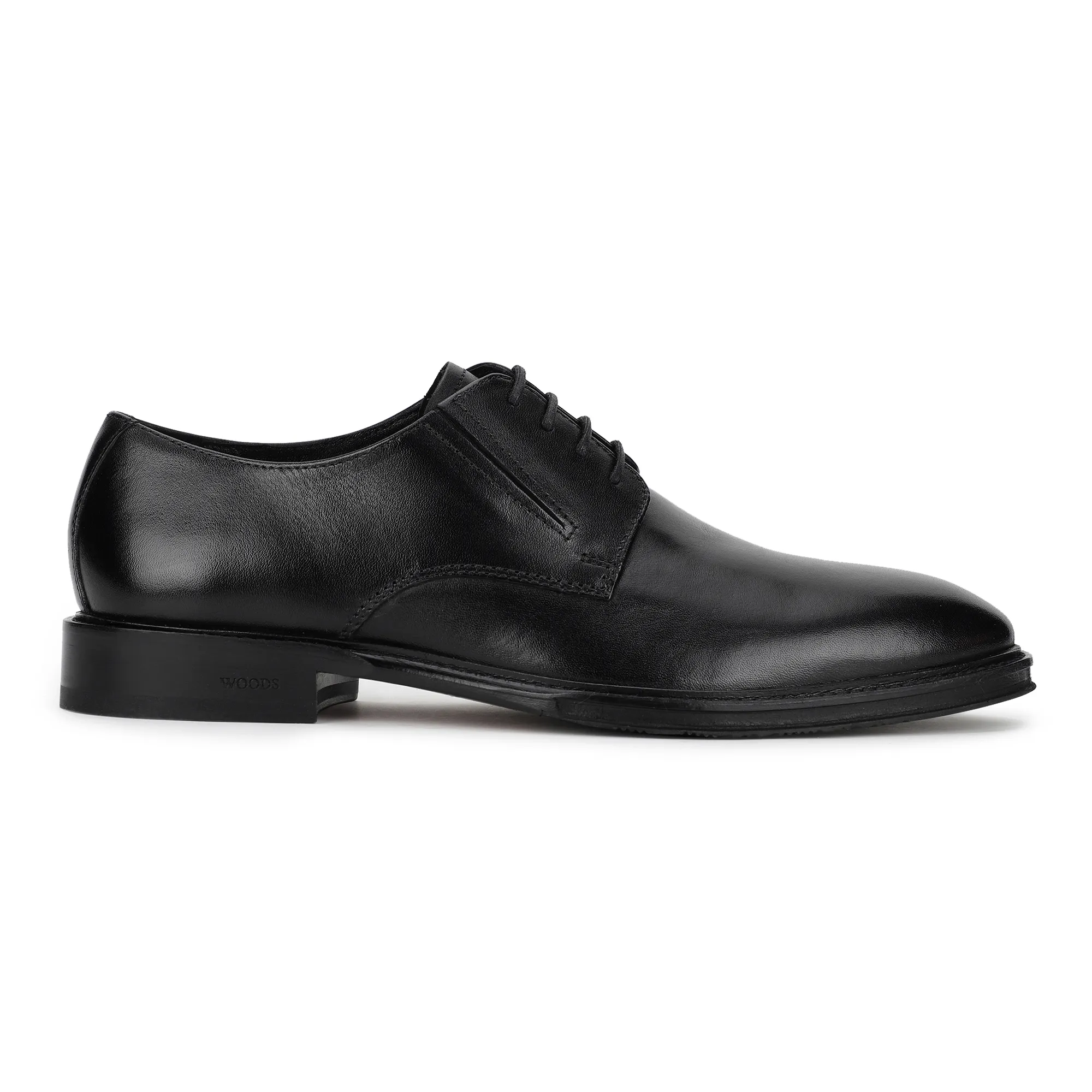 Black Oxford Shoes for Men - Image 1