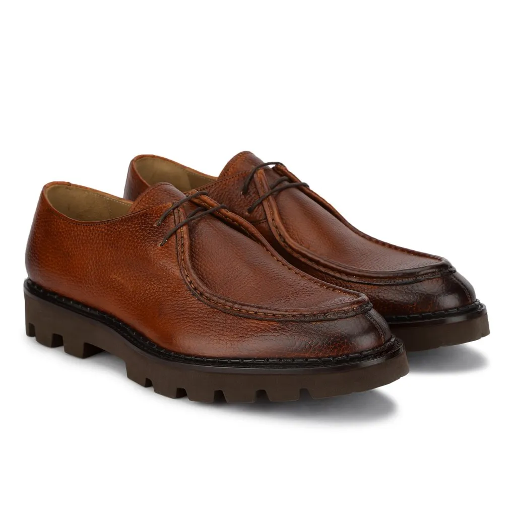 Woods Classic Full-Grain Leather Shoes for Men - Thumbnail 4