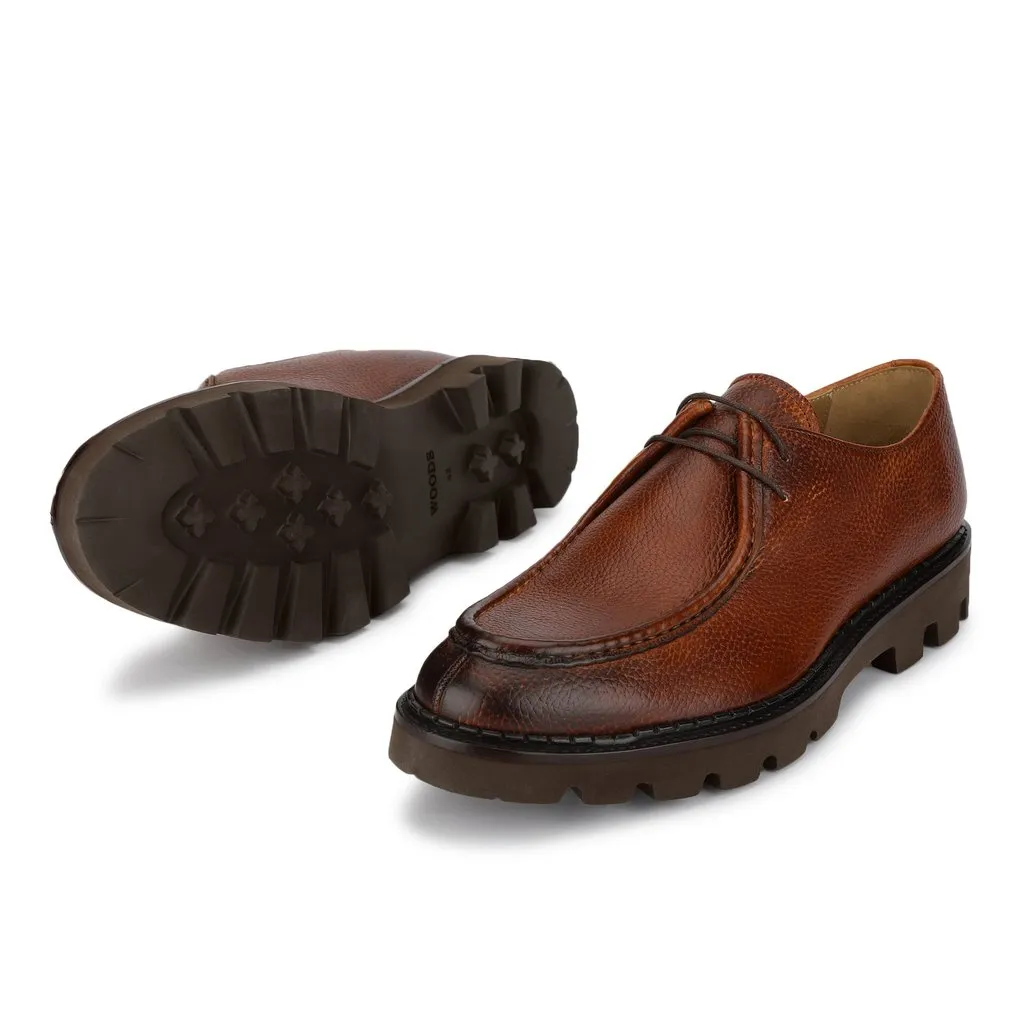 Woods Classic Full-Grain Leather Shoes for Men - Thumbnail 5
