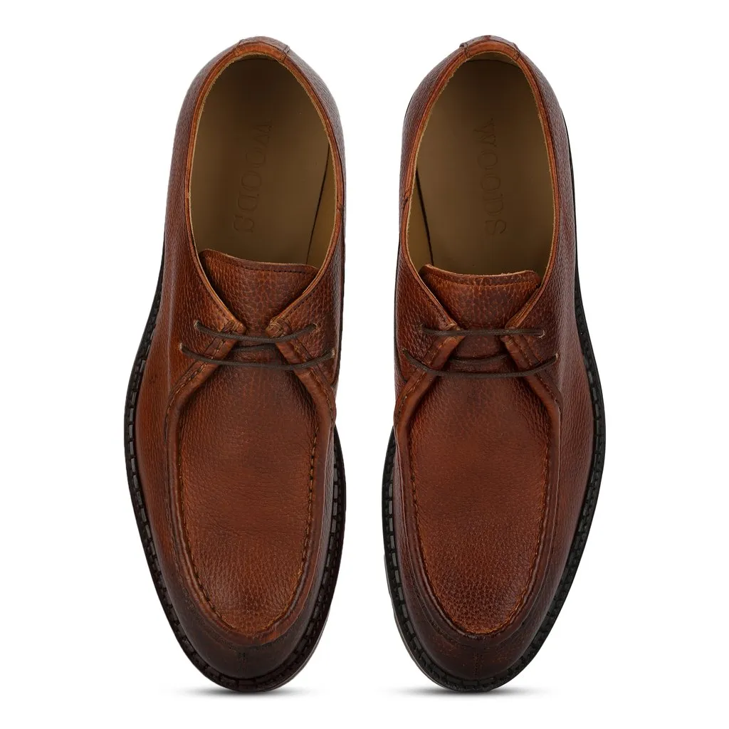 Woods Classic Full-Grain Leather Shoes for Men - Thumbnail 6
