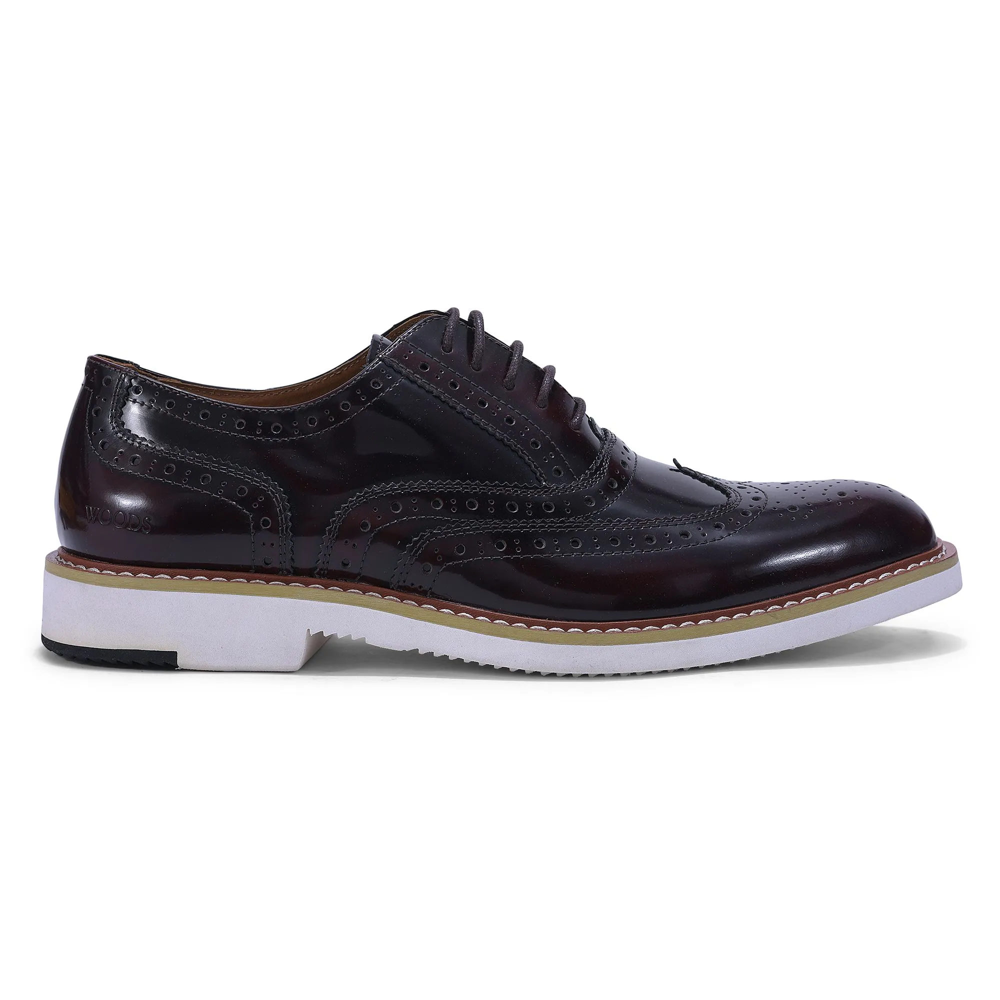 Woods Brown brogues for men - Thumbnail 1