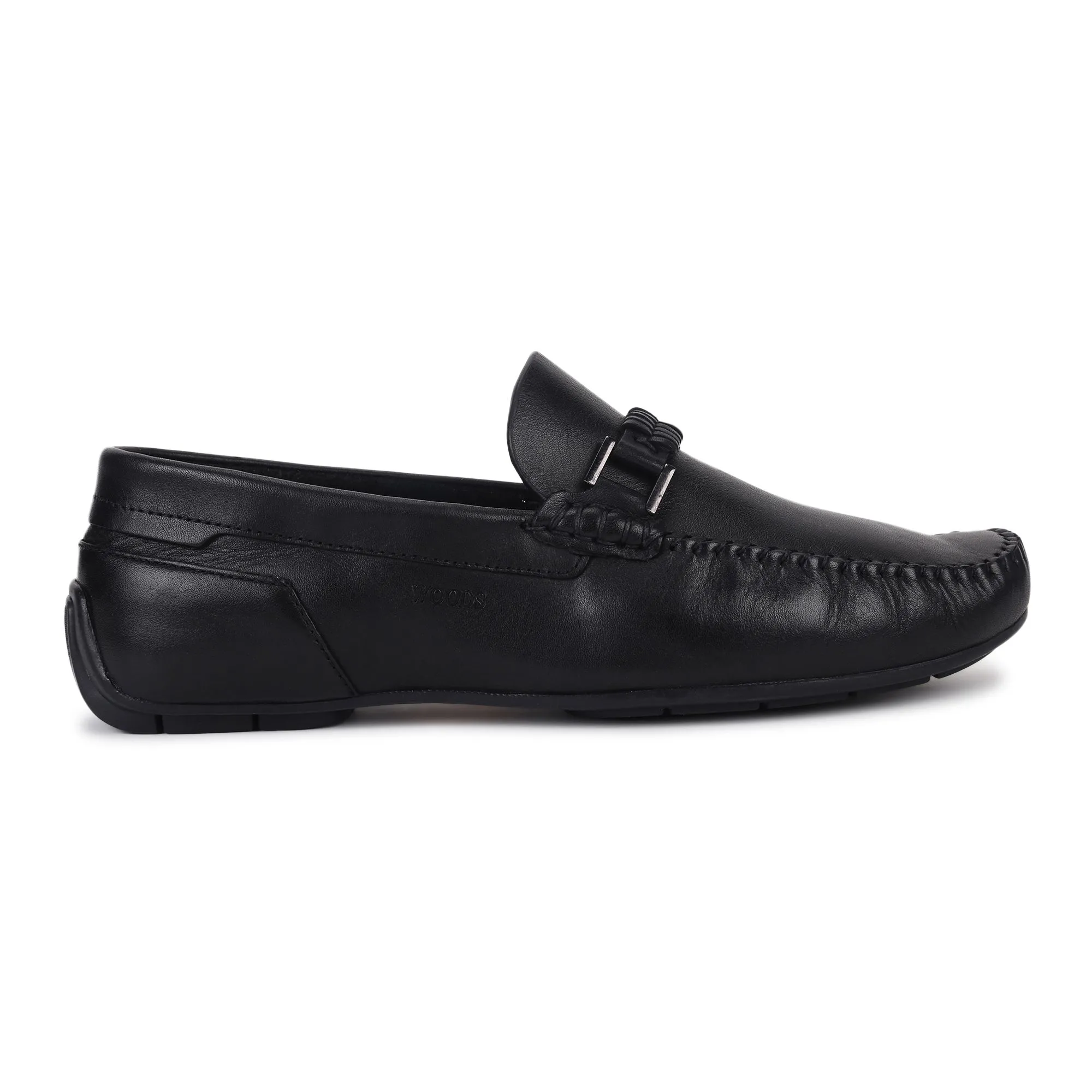 Black Penny Loafer for Men - Thumbnail 1