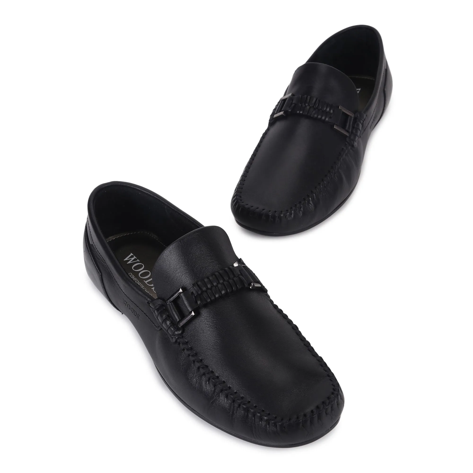 Black Penny Loafer for Men - Thumbnail 2