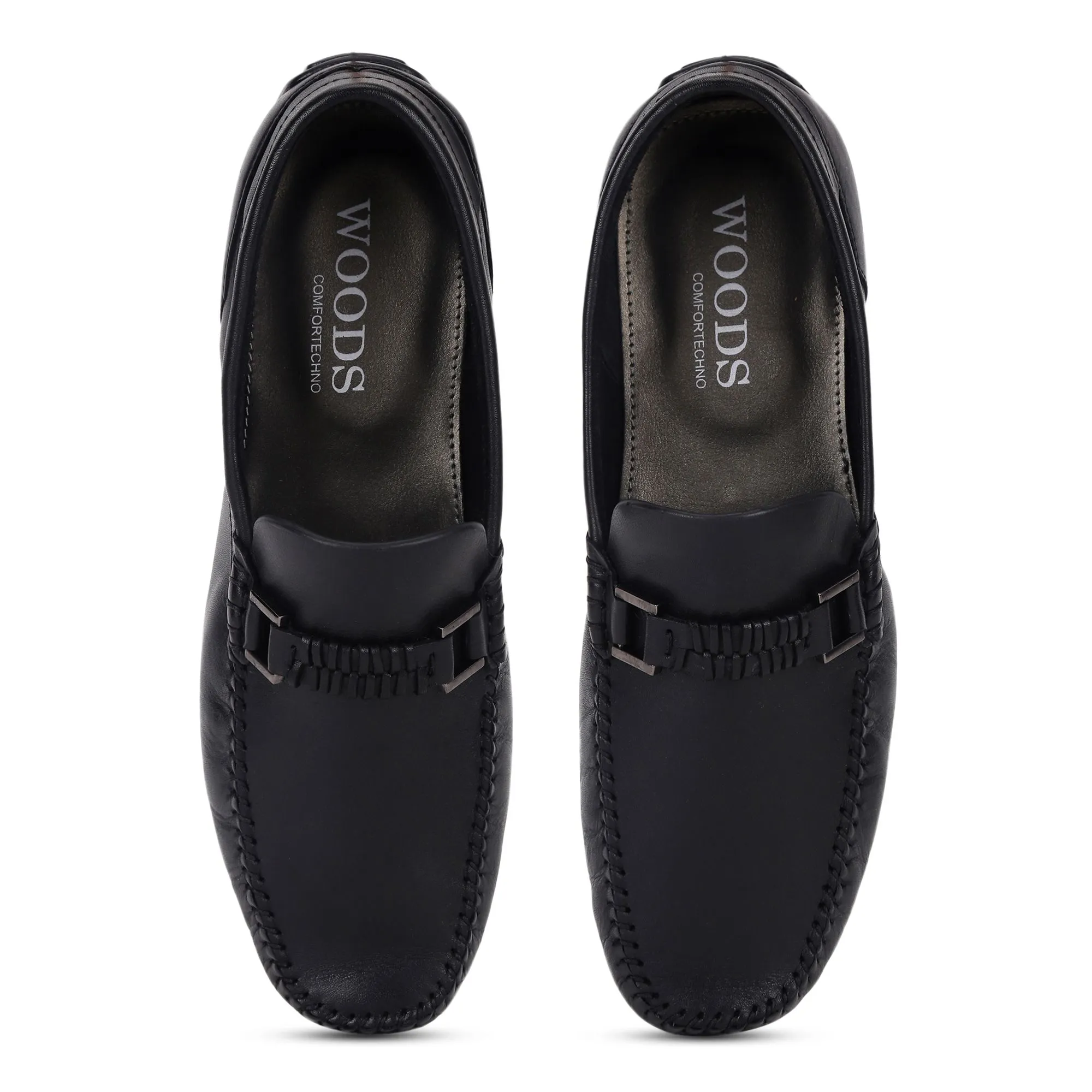 Black Penny Loafer for Men - Thumbnail 3