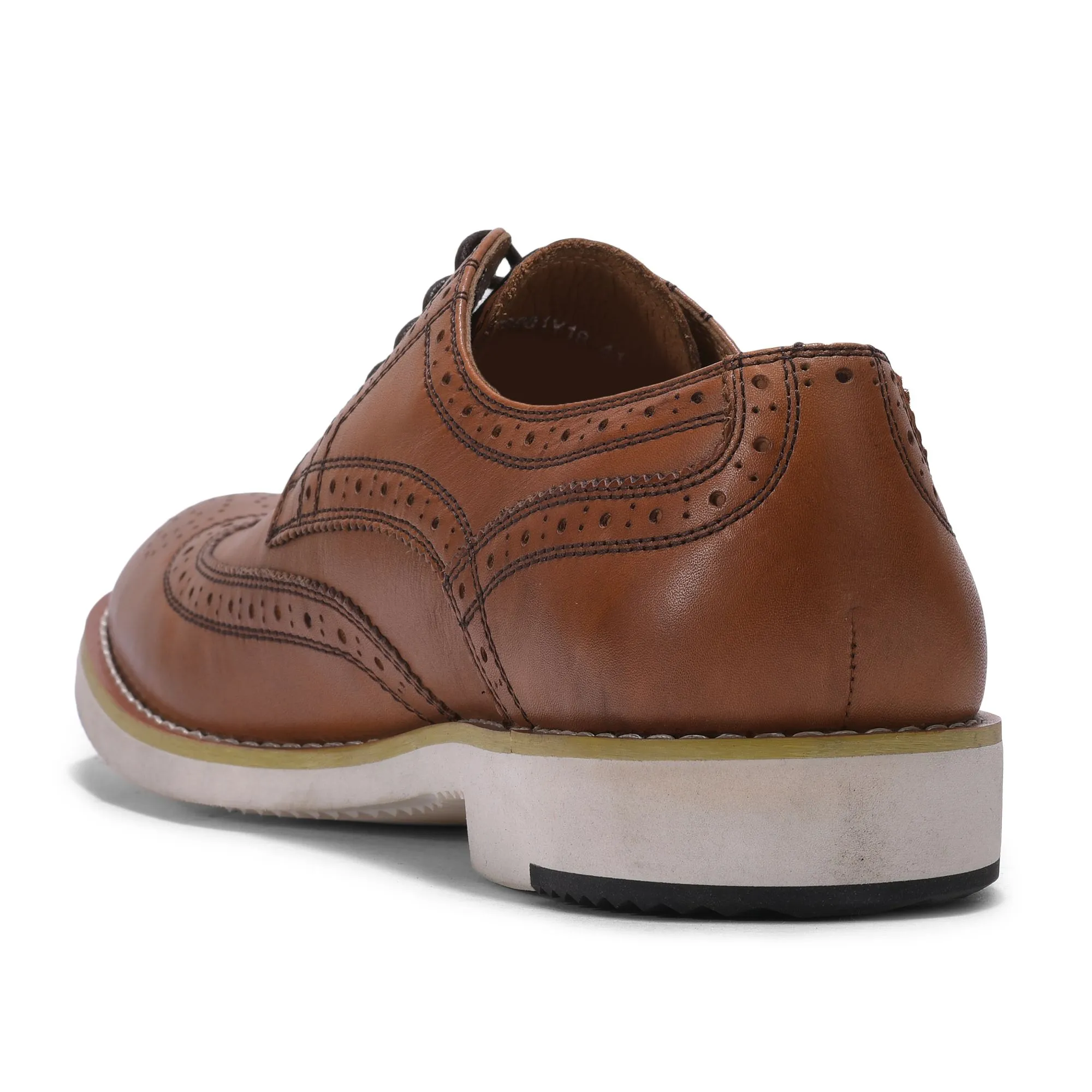 BROWN brogues for men - Thumbnail 5