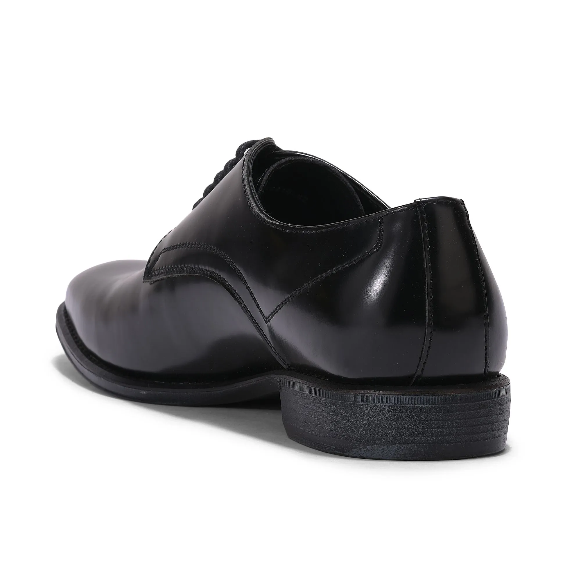 BLACK Derby shoes for men - Thumbnail 5