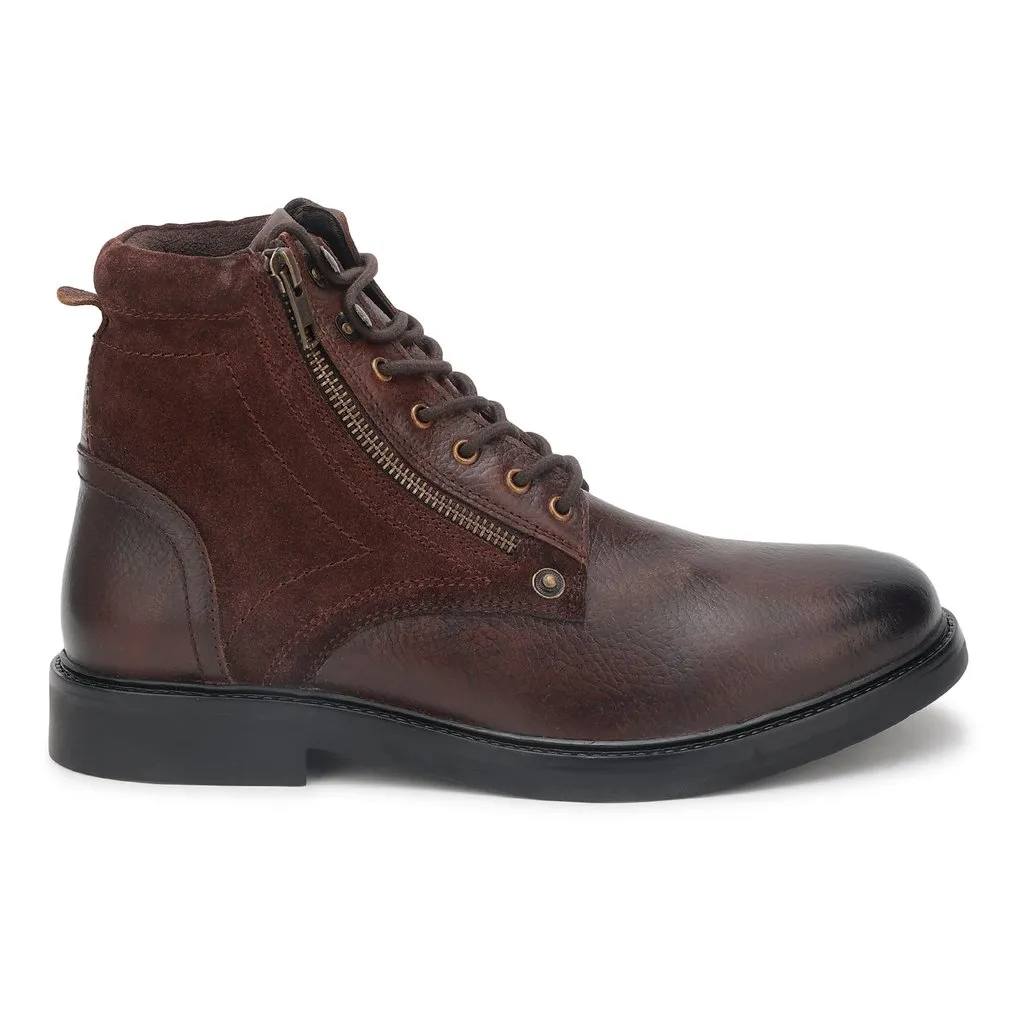 Dtan high-top boot for men - Image 1