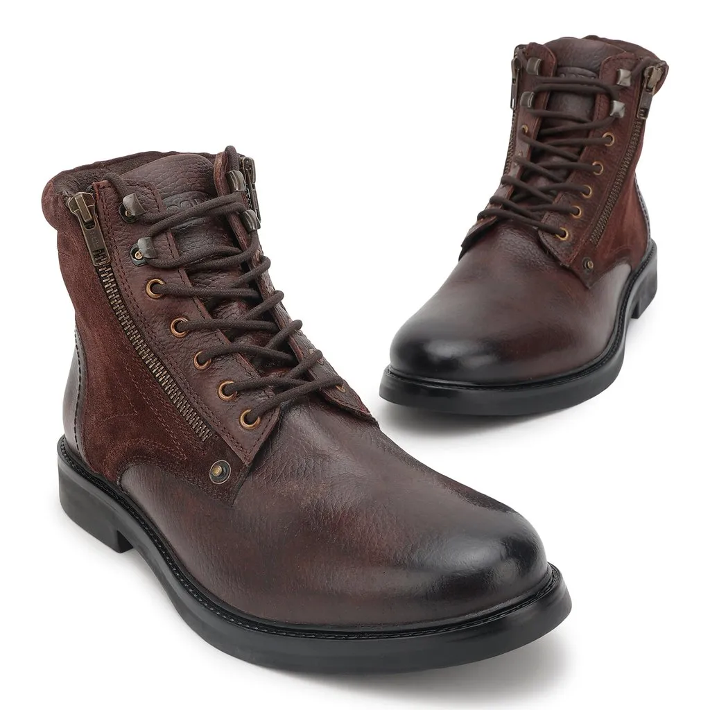 Dtan high-top boot for men - Thumbnail 2