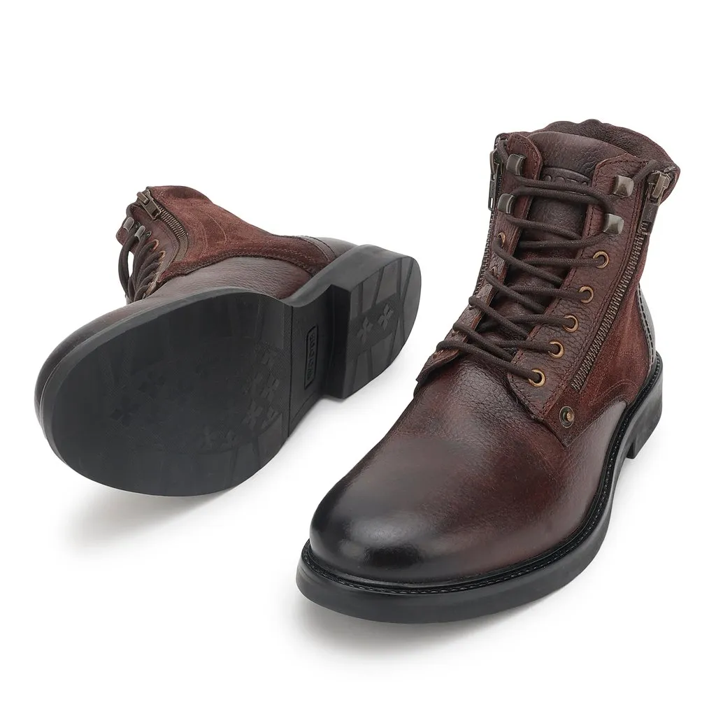 Dtan high-top boot for men - Thumbnail 4