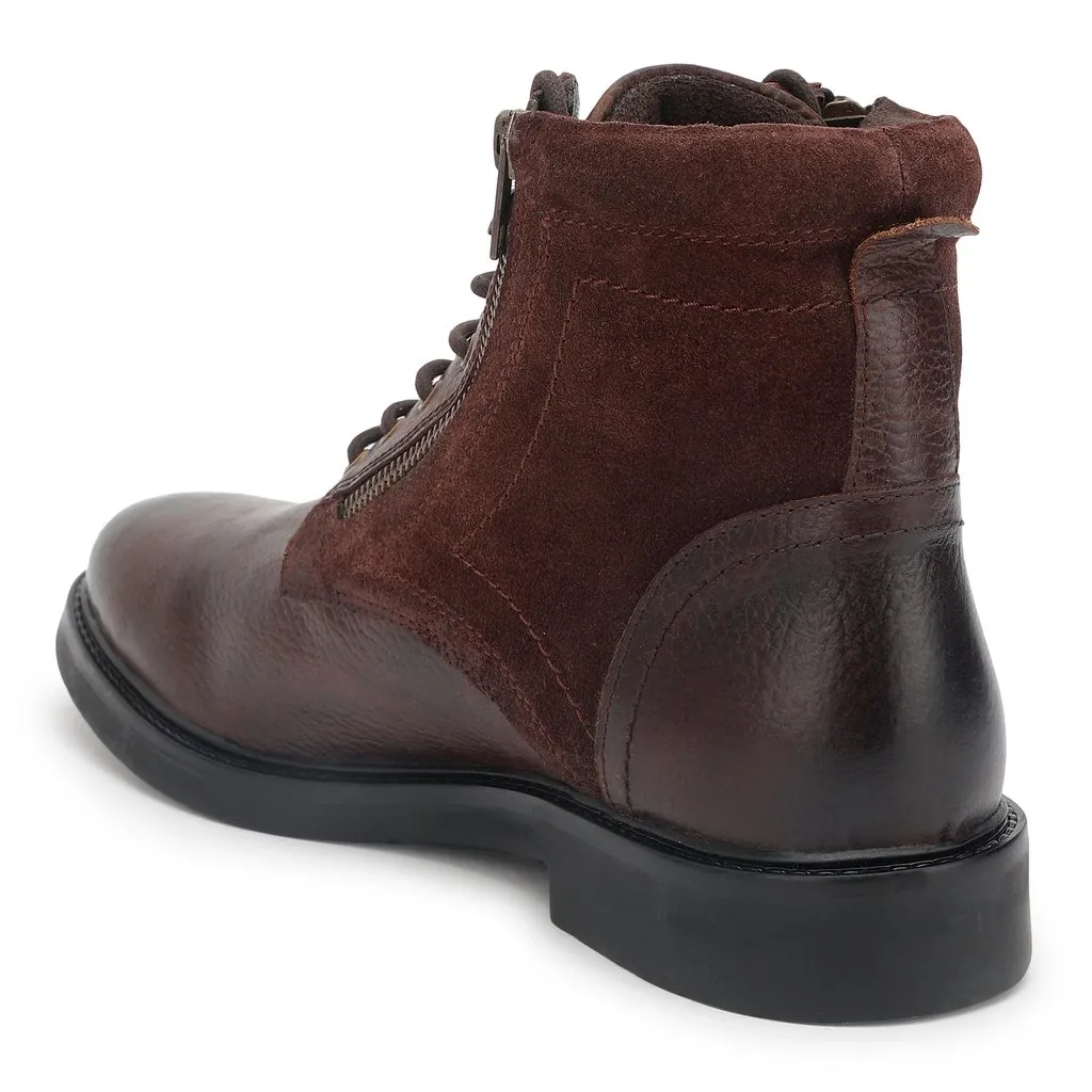 Dtan high-top boot for men - Thumbnail 5