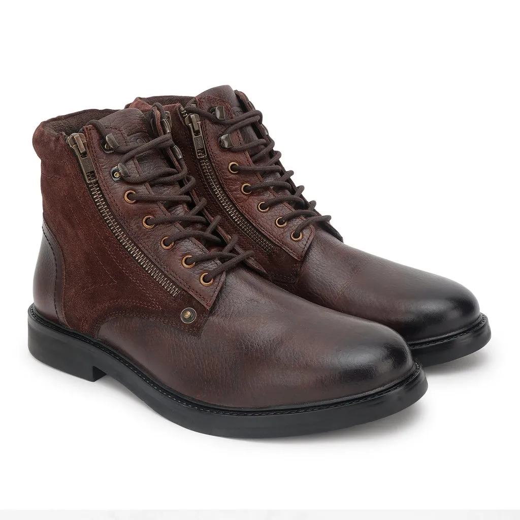 Dtan high-top boot for men - Thumbnail 6