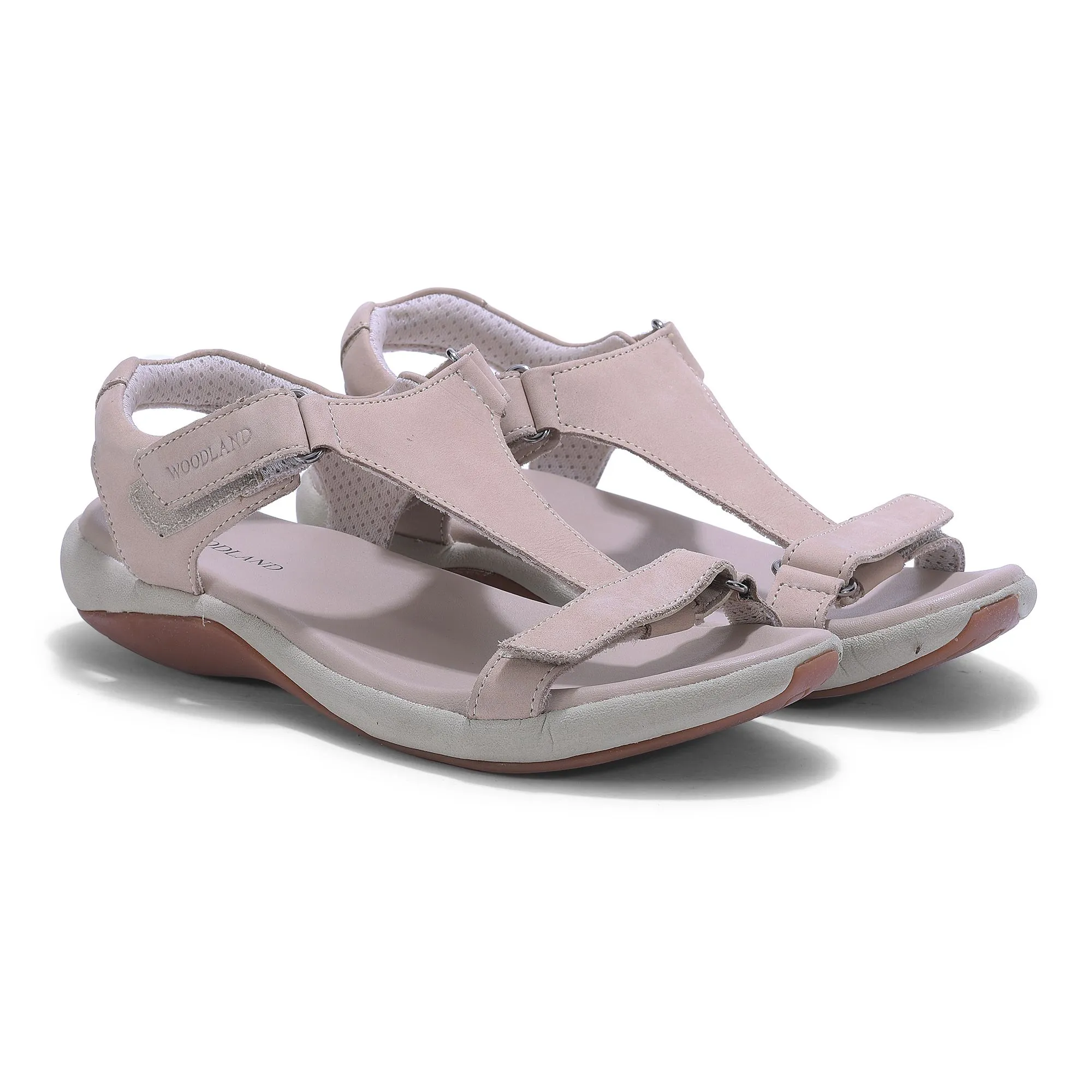 Woodland BEIGE sandals for women - Thumbnail 6