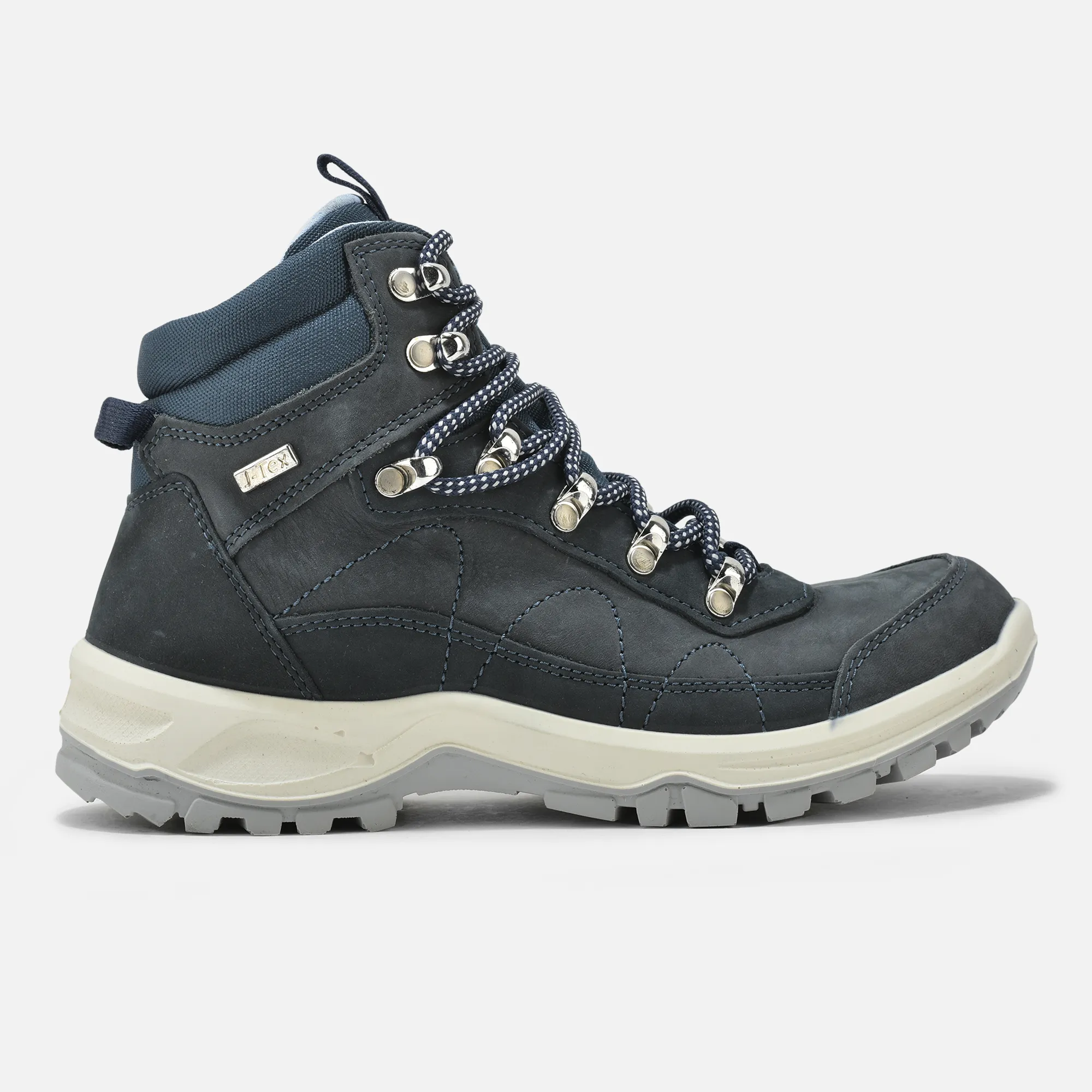 Navy Boots For Ladies - Thumbnail 1